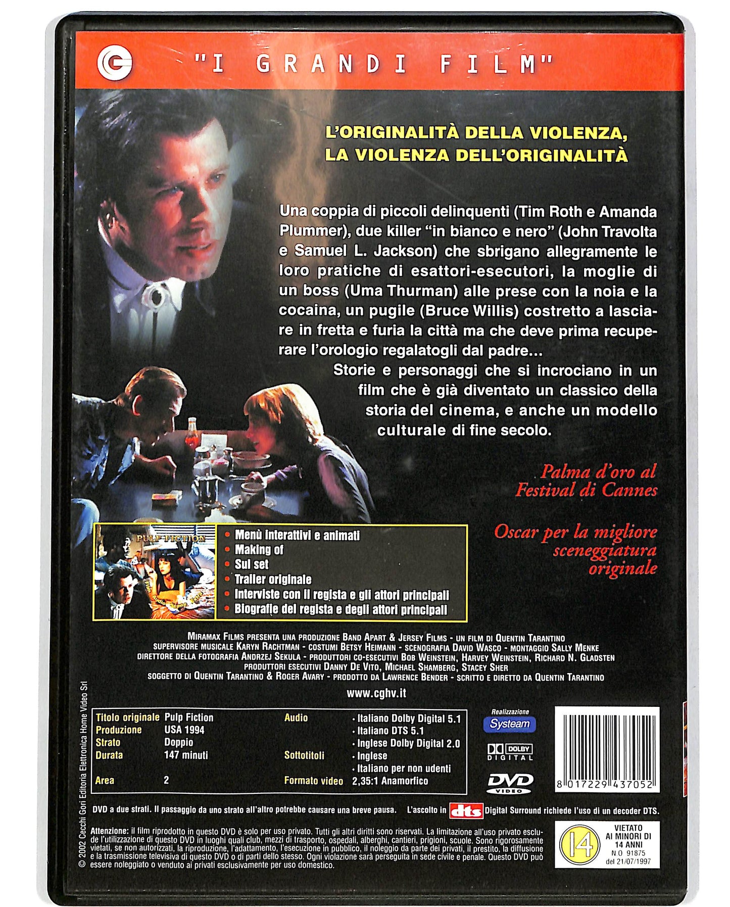 EBOND Pulp Fiction  DVD D697801