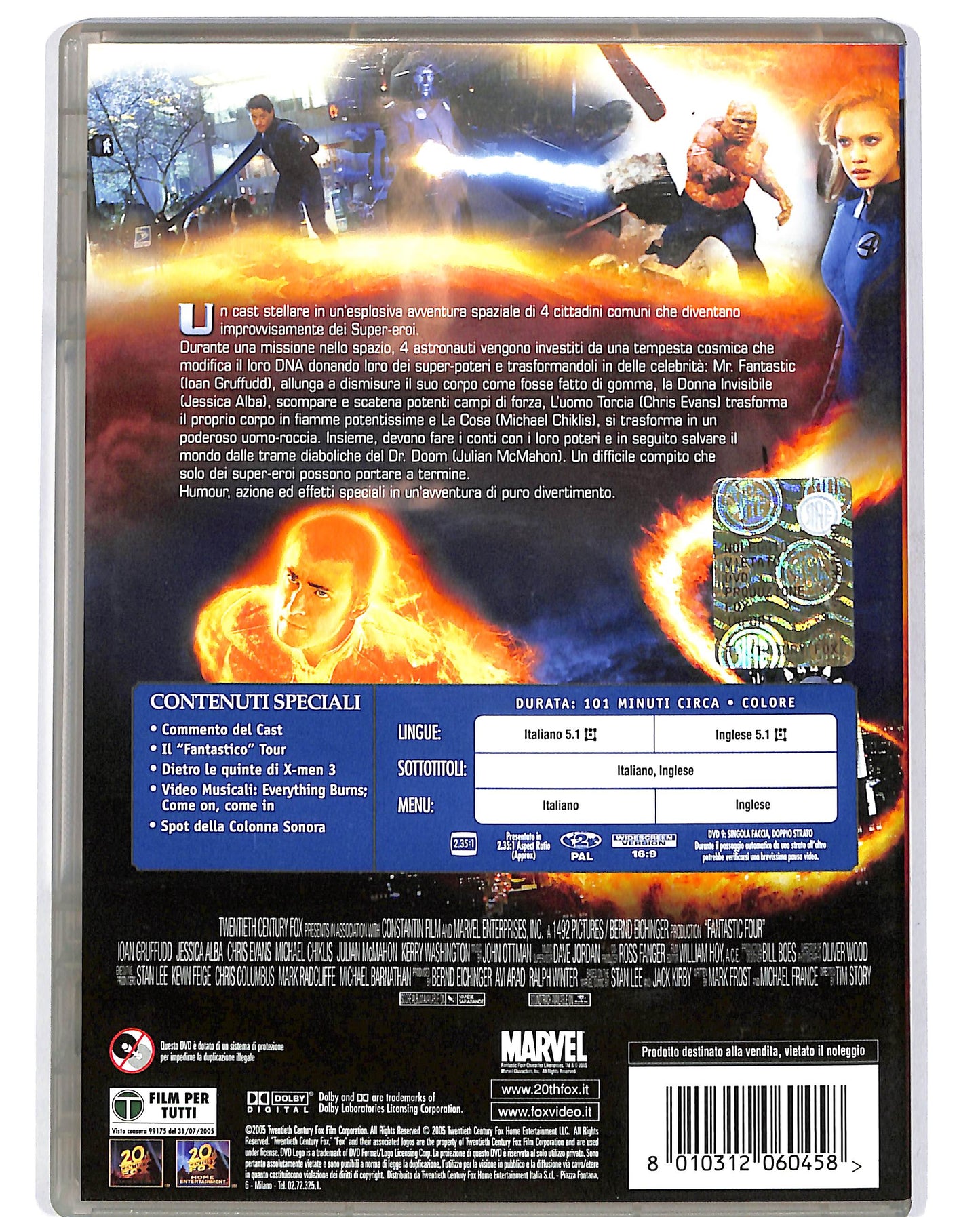 EBOND I Fantastici 4 DVD D697824