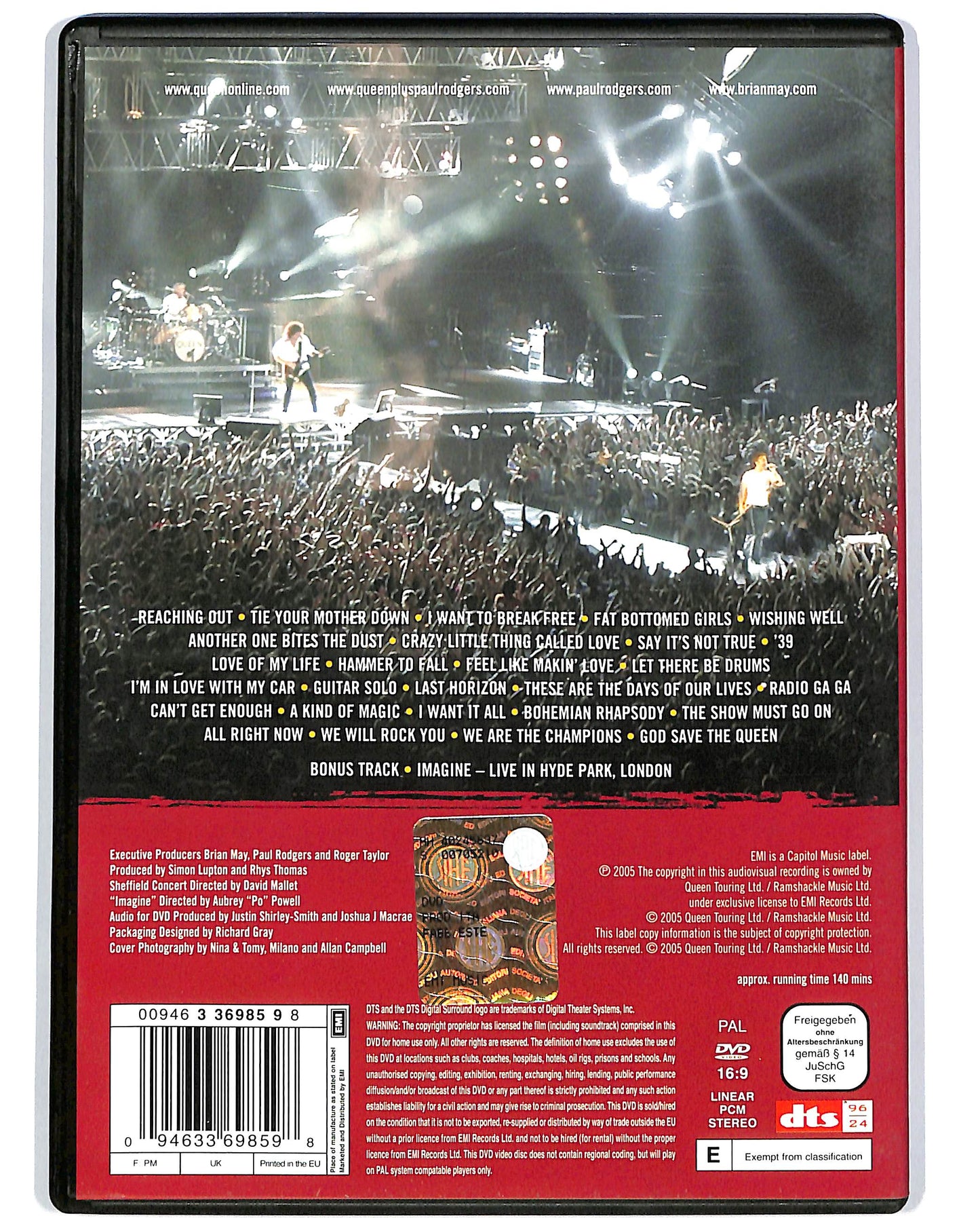 EBOND Queen - Return Of The Champions DVD D697864