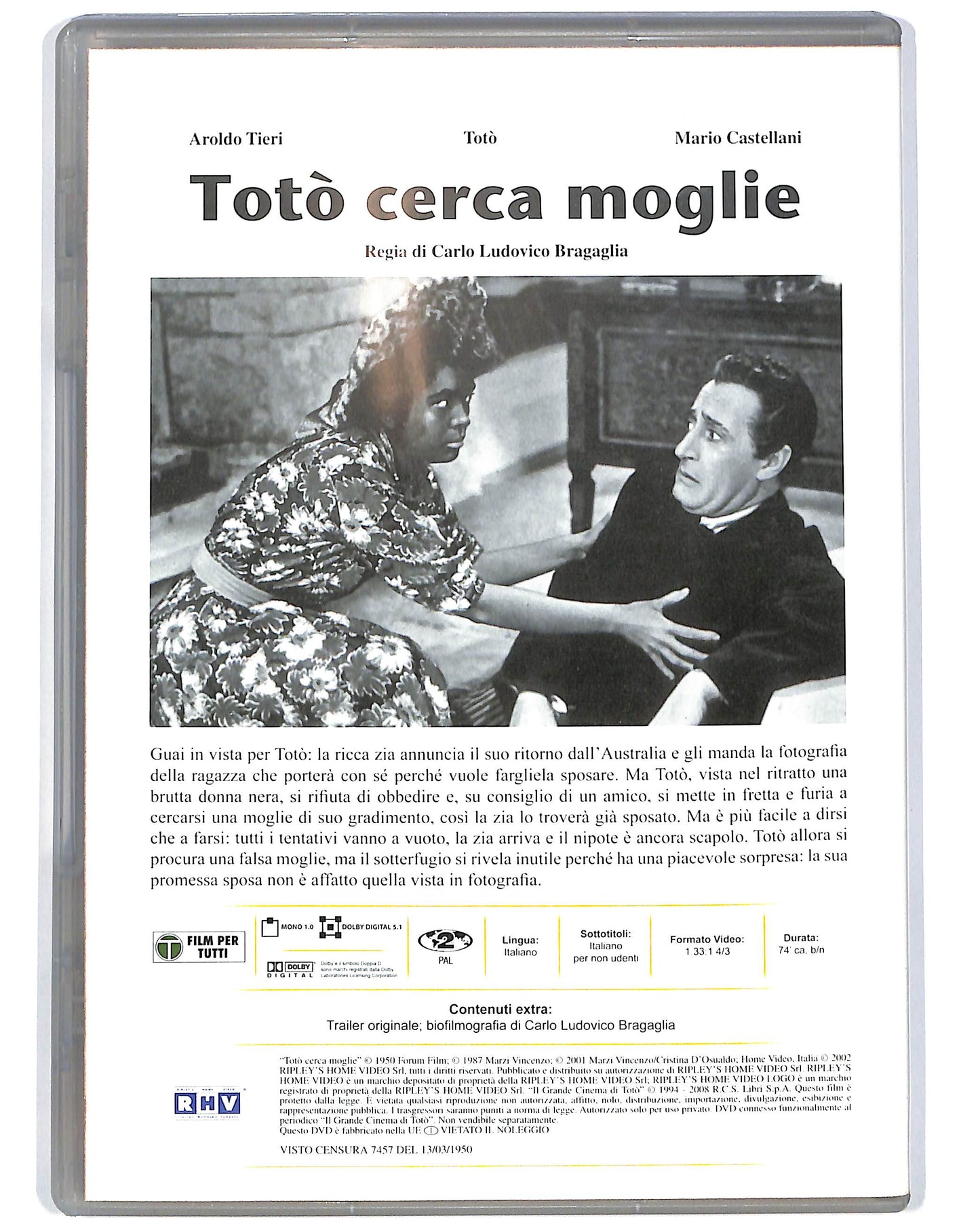 EBOND Toto cerca moglie vol.22  EDITORIALE  DVD D697865