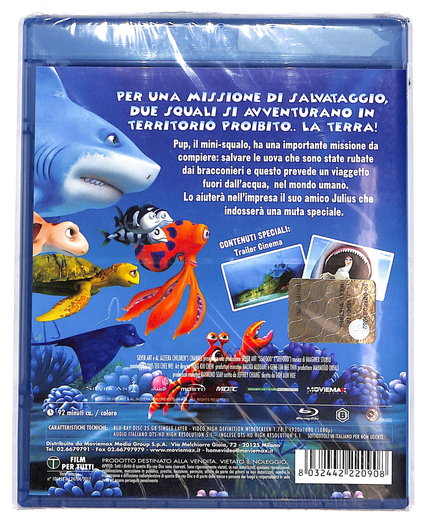 EBOND SeaFood un pesce fuor d'acqua DVD + BLURAY D698018