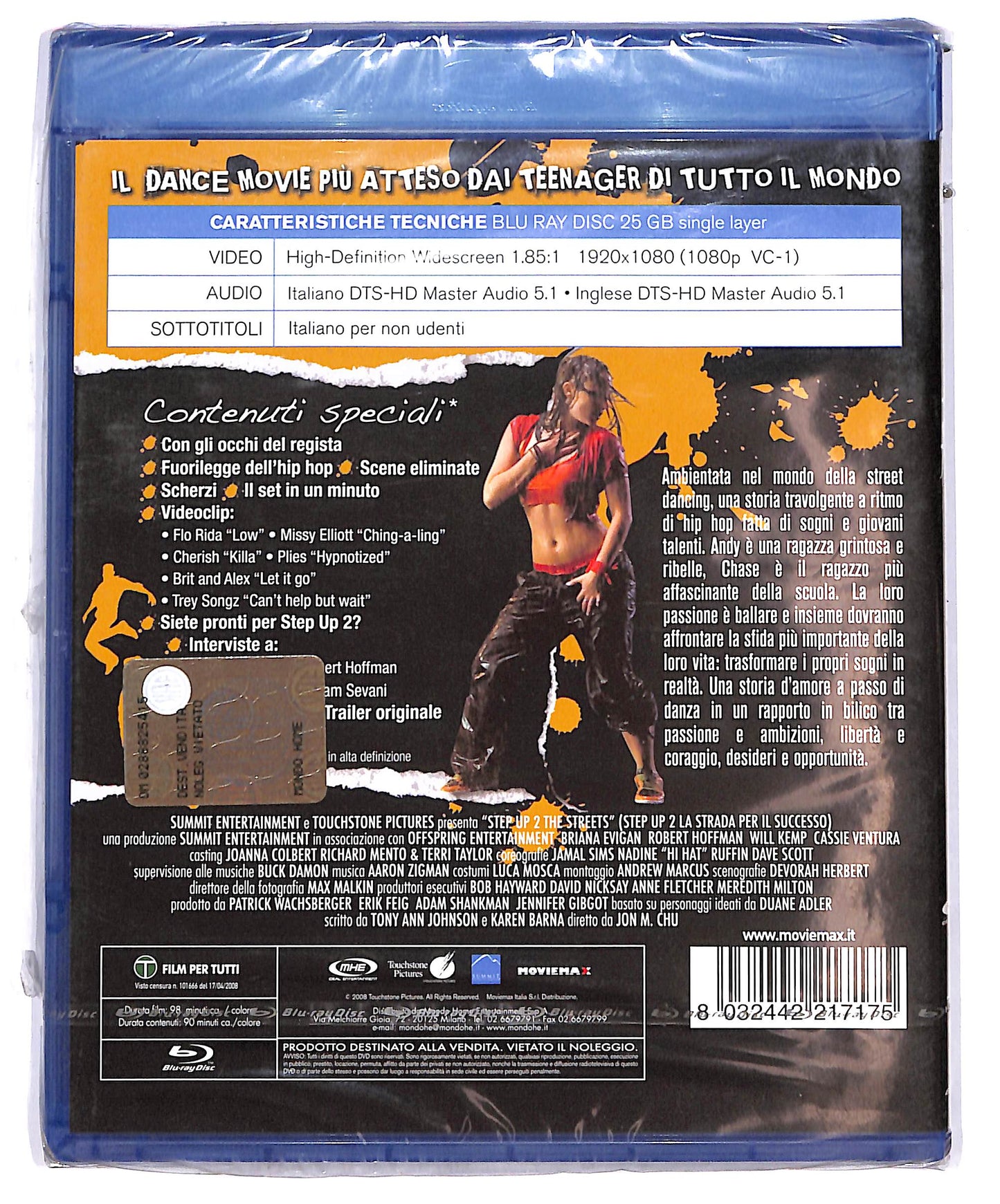 EBOND Step Up 2 - La strada per il successo BLURAY D698069