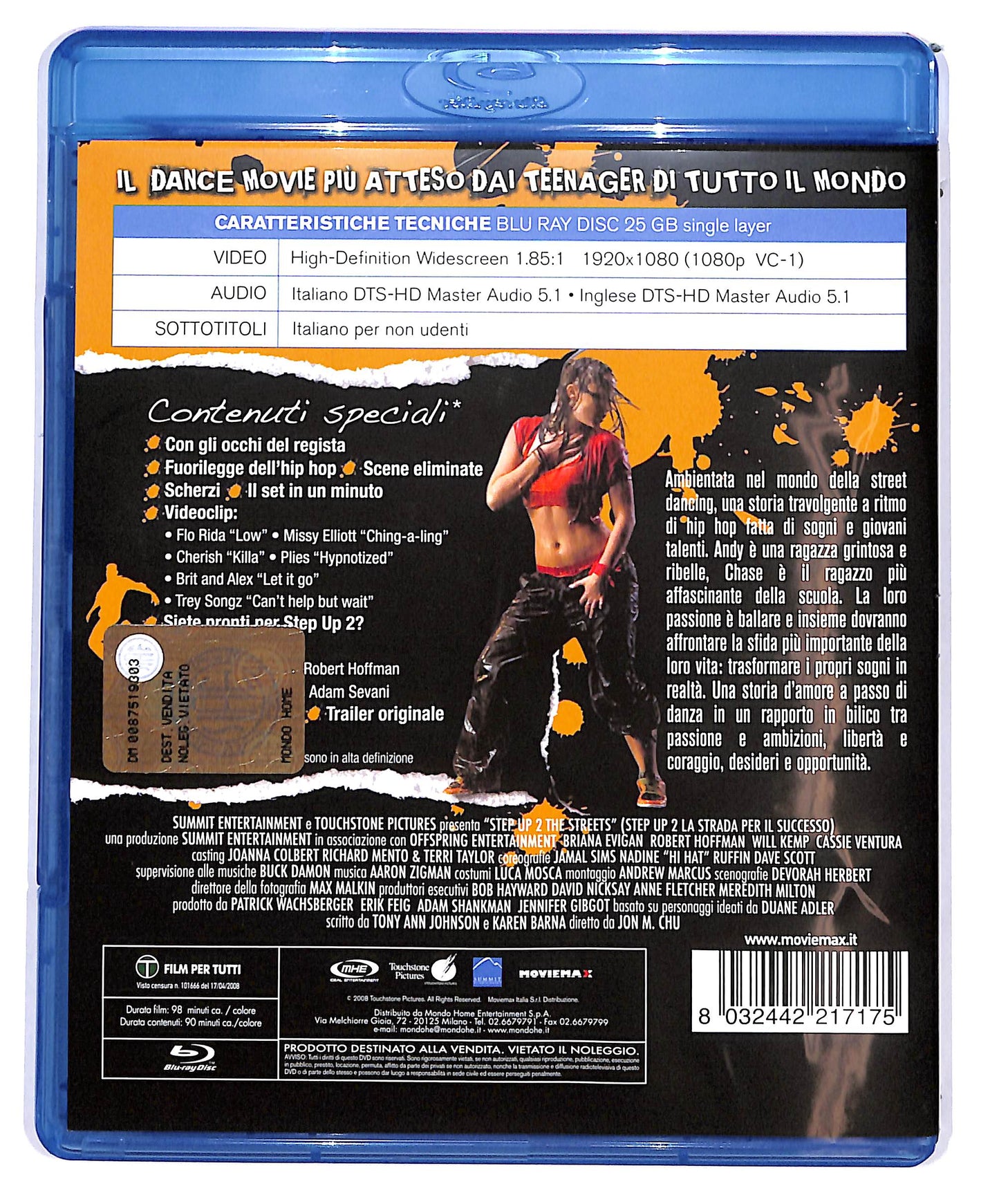 EBOND Step Up 2 - La strada per il successo BLURAY D698221