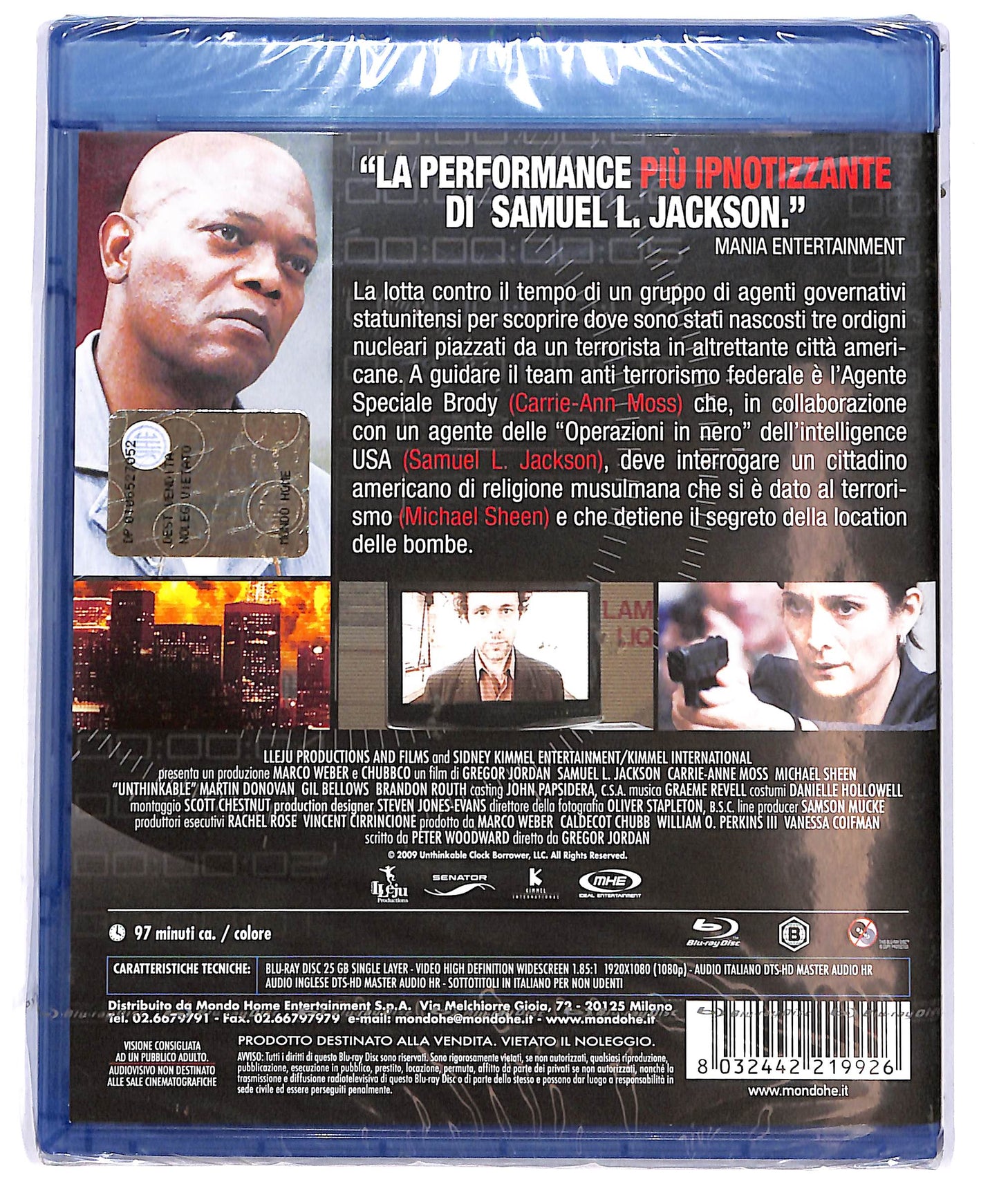 EBOND Unthinkable BLURAY D698255