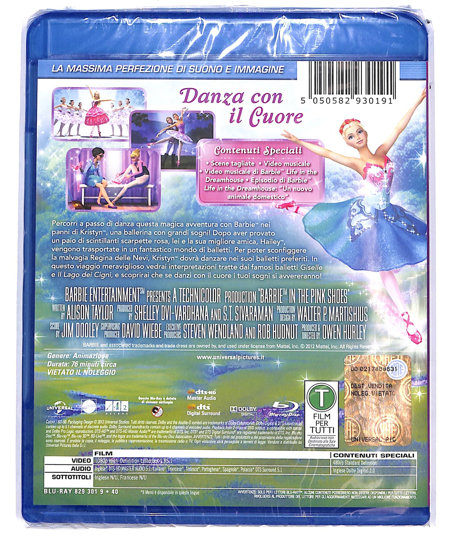 EBOND Barbie e le scarpette rosa BLURAY D698273
