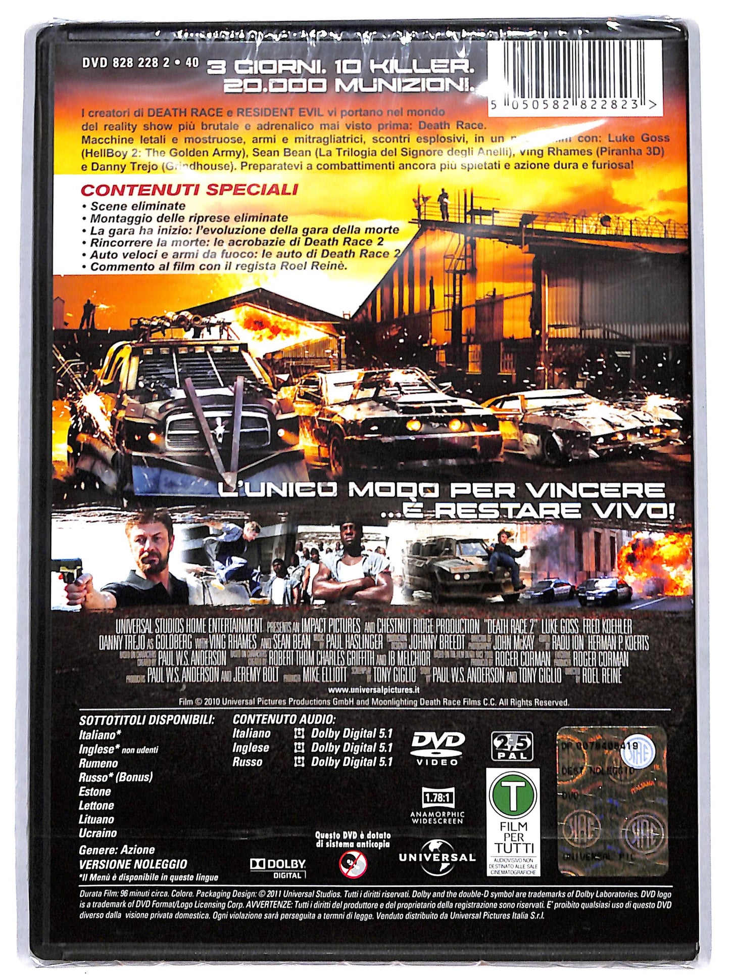 EBOND death race 2  NOLEGGIO DVD D698319