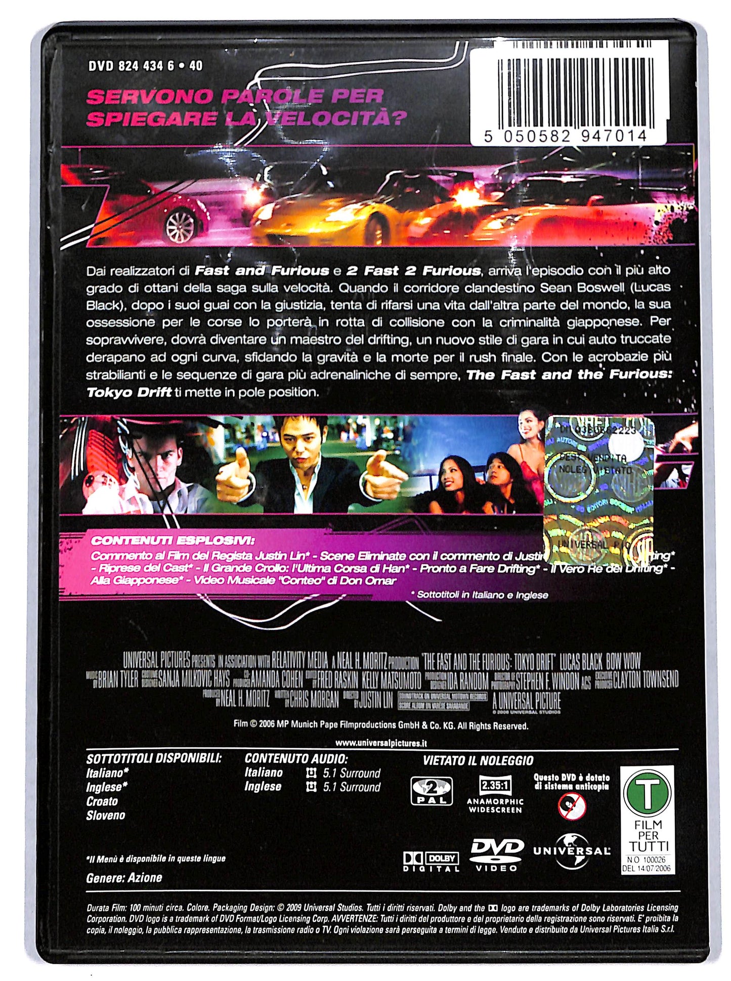 EBOND the fast and the furious: tokyo drift volume 3 DVD D698324