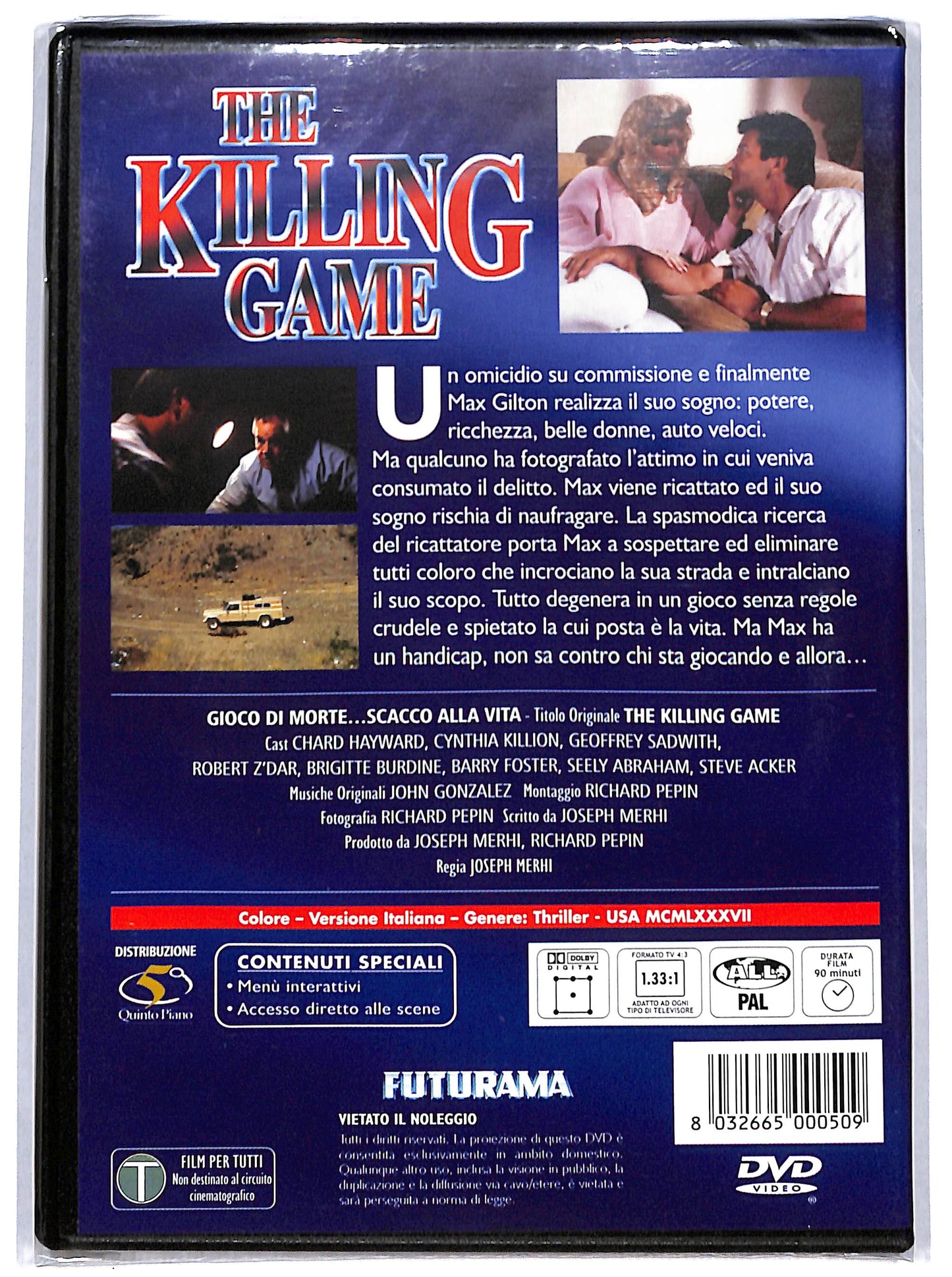 EBOND the killing game DVD D698327