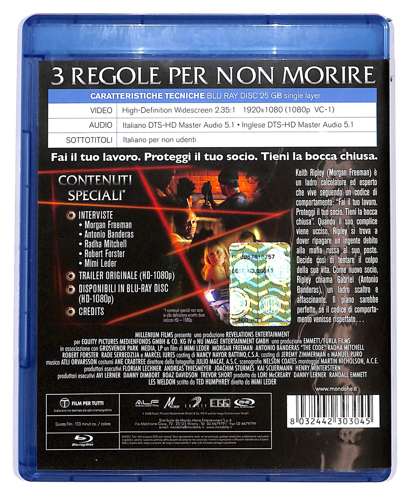 EBOND The Code NOLEGGIO BLURAY D698405