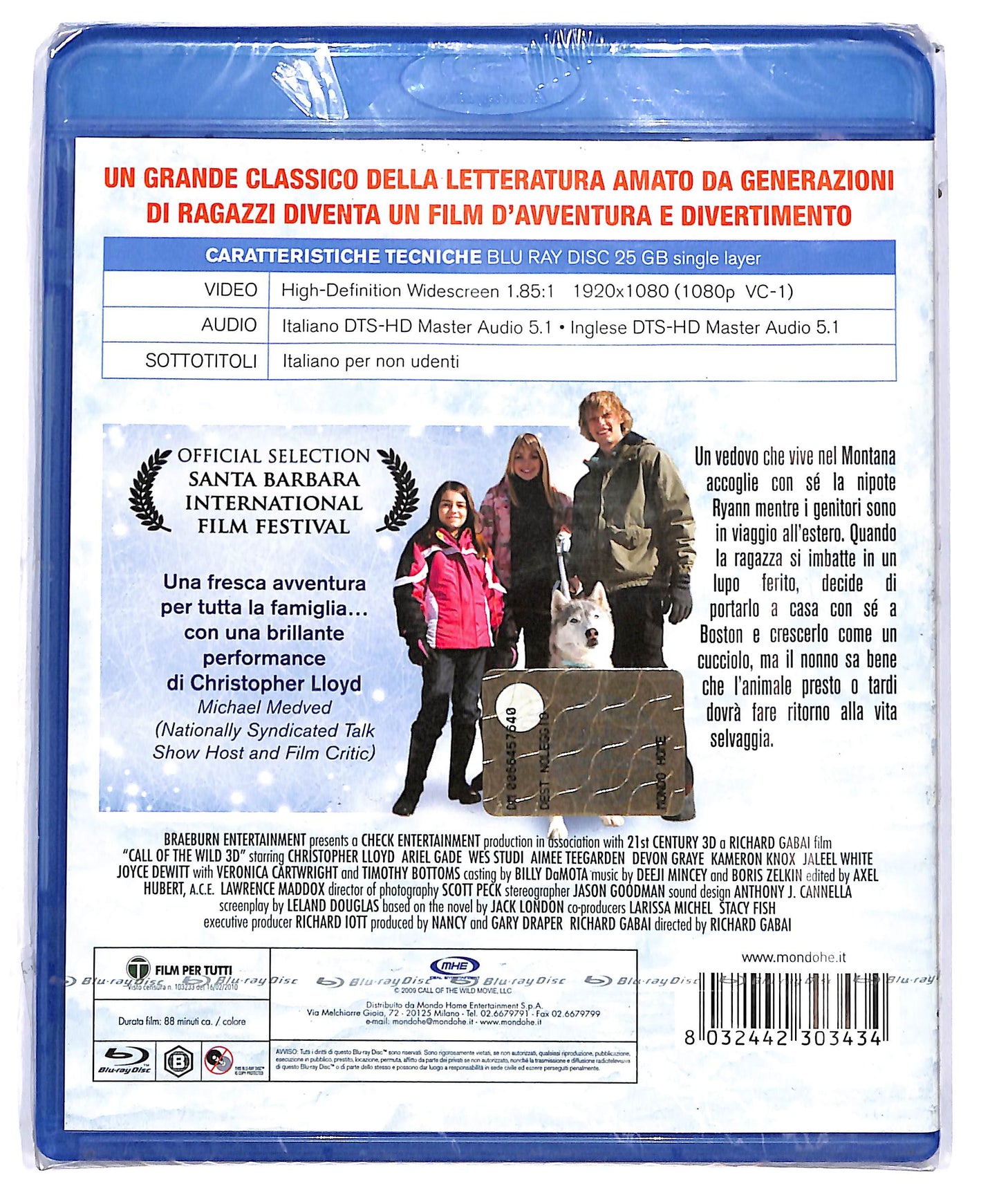 EBOND Il Richiamo Della Foresta BLURAY D698417