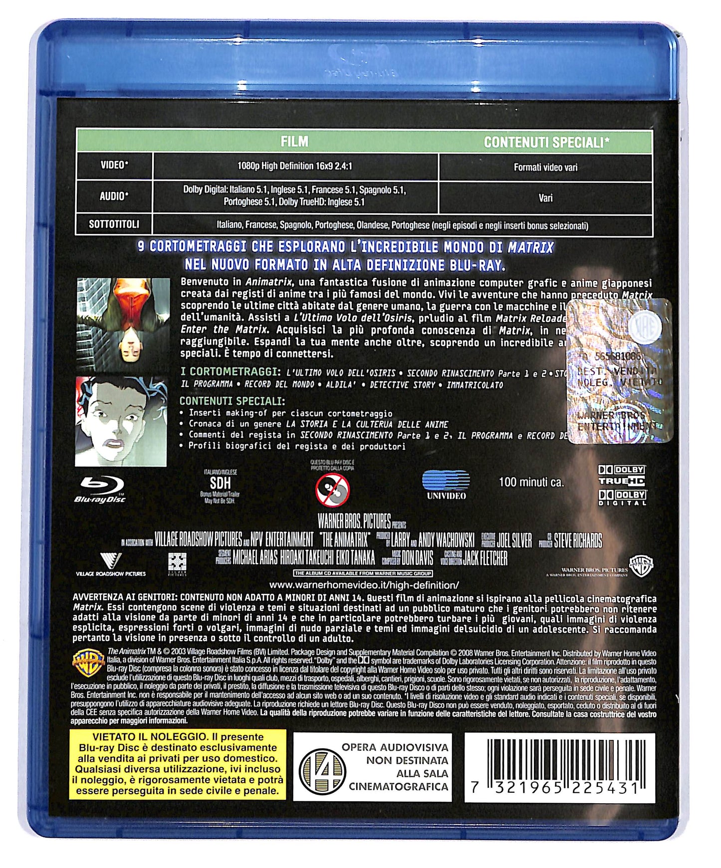 EBOND Animatrix   BLURAY D698424