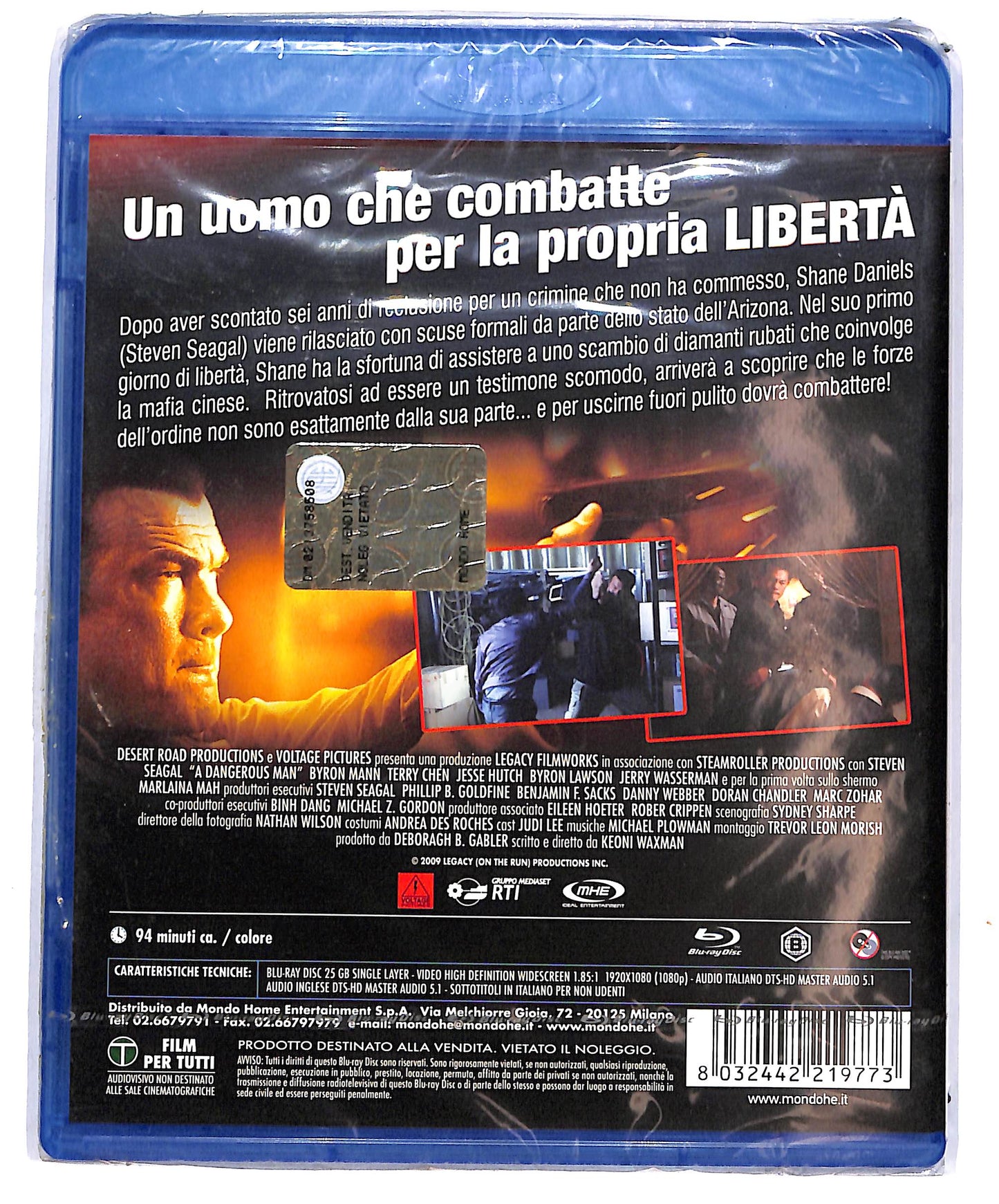 EBOND A Dangerous Man - Solo contro tutti BLURAY BLURAY D698437