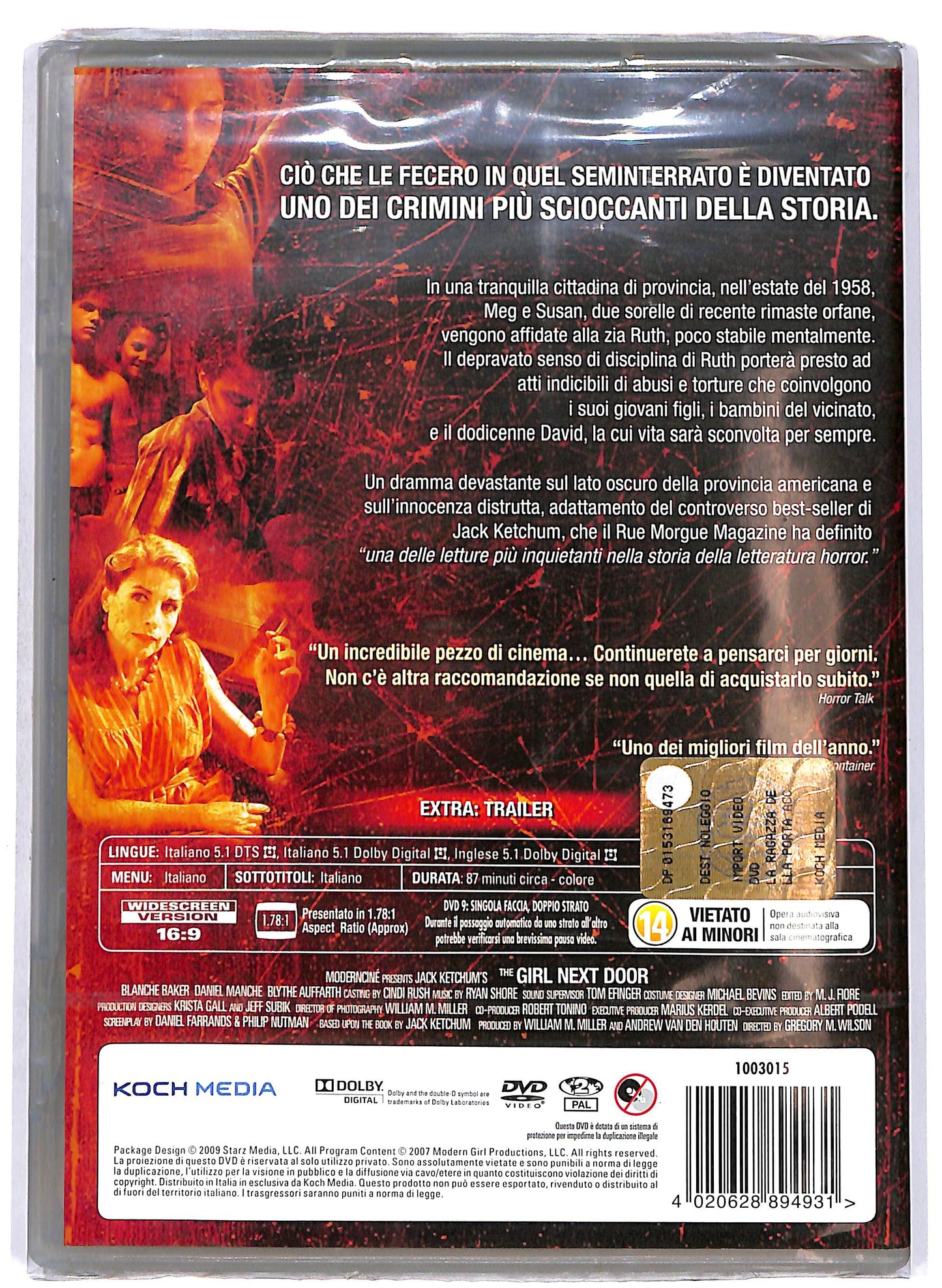 EBOND La ragazza della porta accanto  DVD D698459