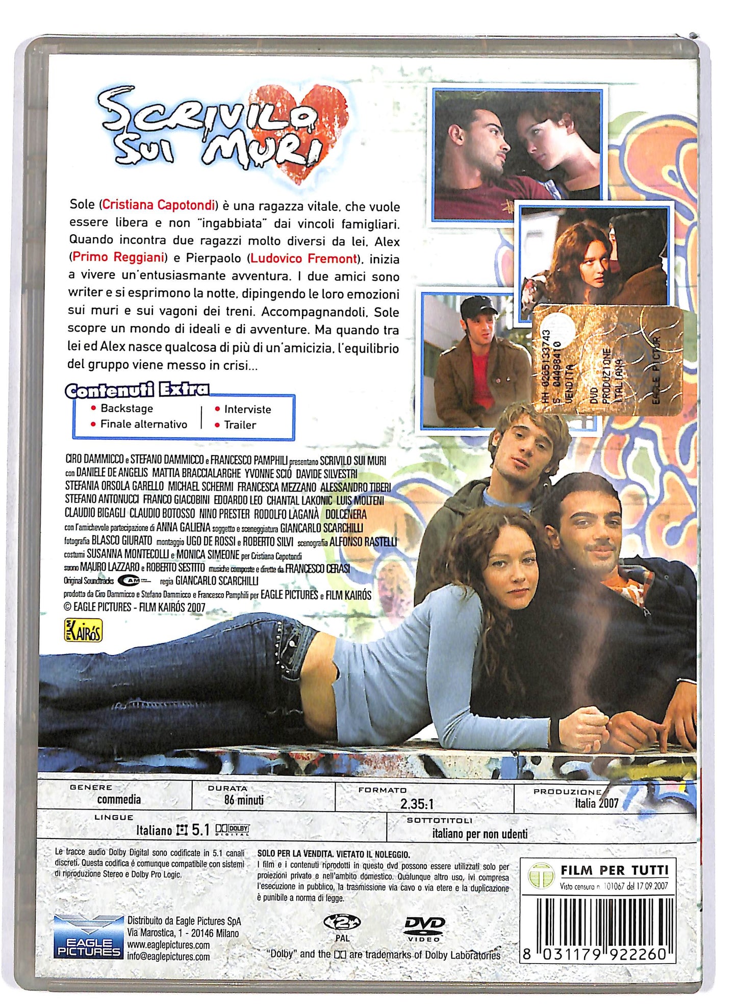 EBOND Scrivilo sui muri DVD D698471