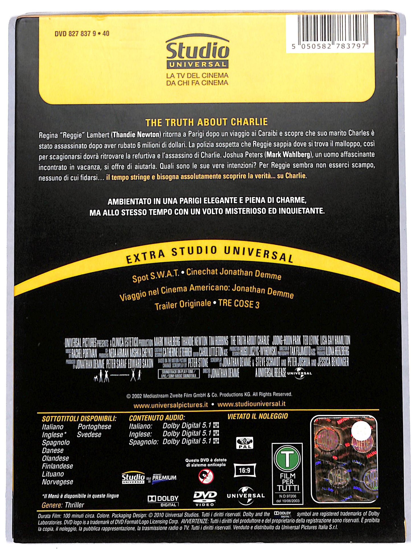 EBOND the truth about charlie DVD D698508