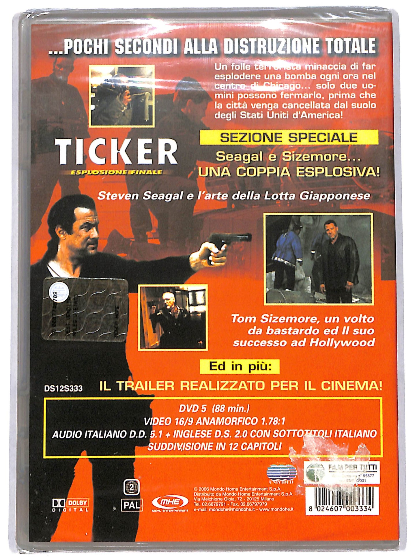 EBOND ticker - esplosione finale DVD D698543