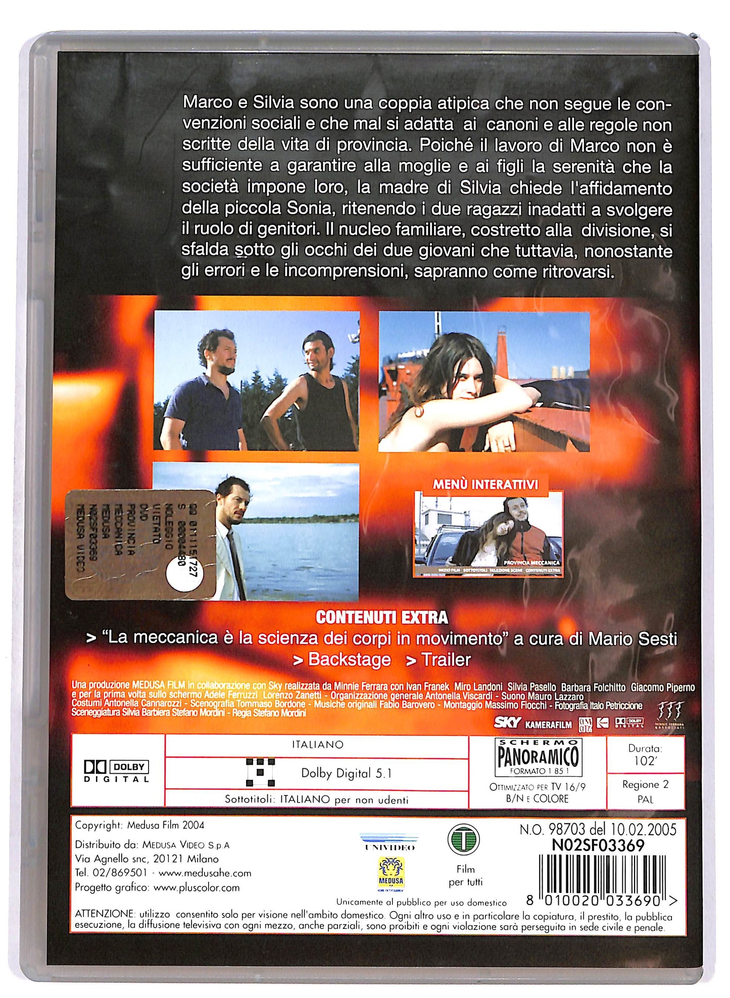 EBOND Provincia meccanica  DVD D698605