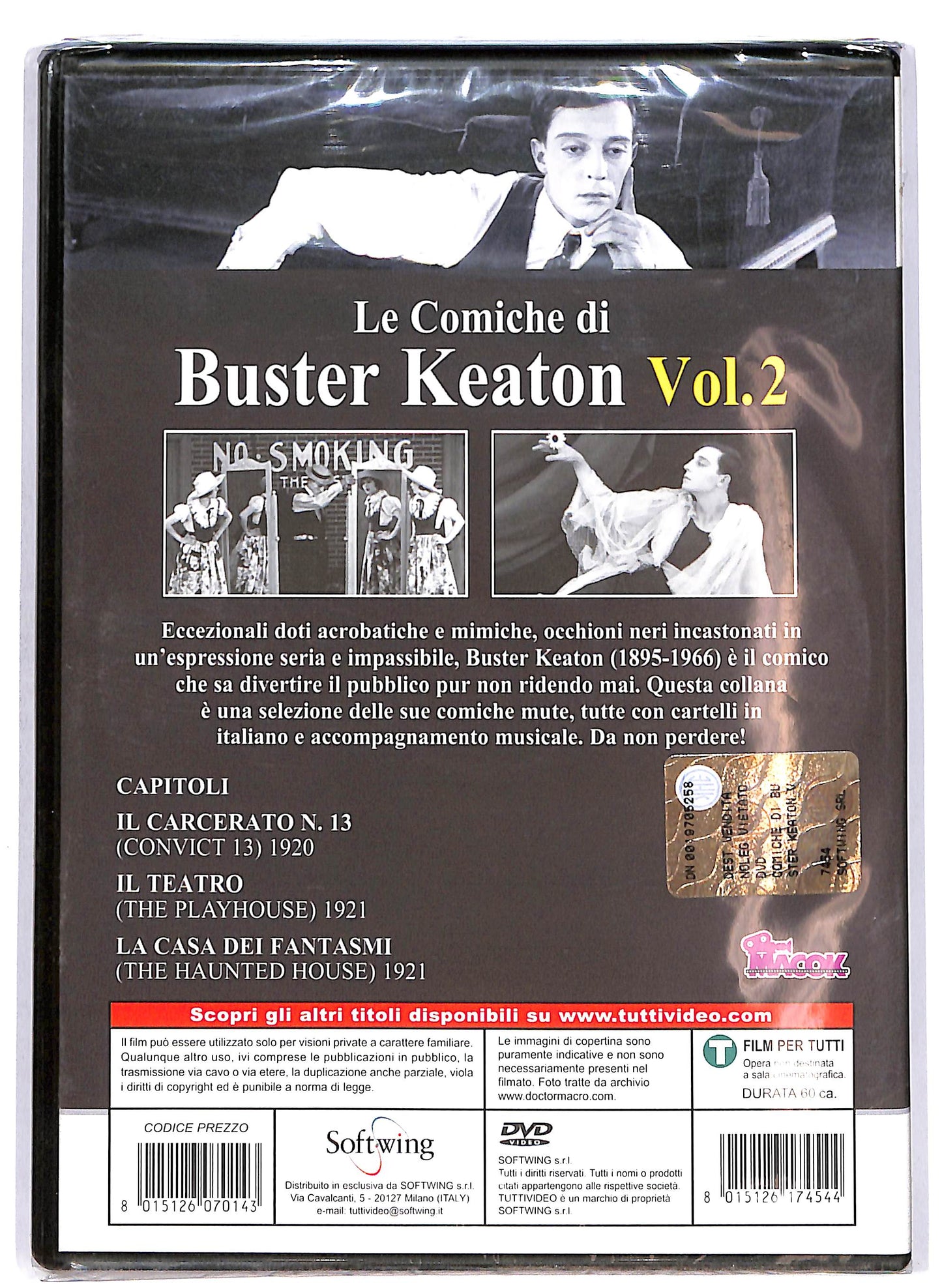 EBOND Le Comiche di Buster Keaton vol. 2  DVD D698616