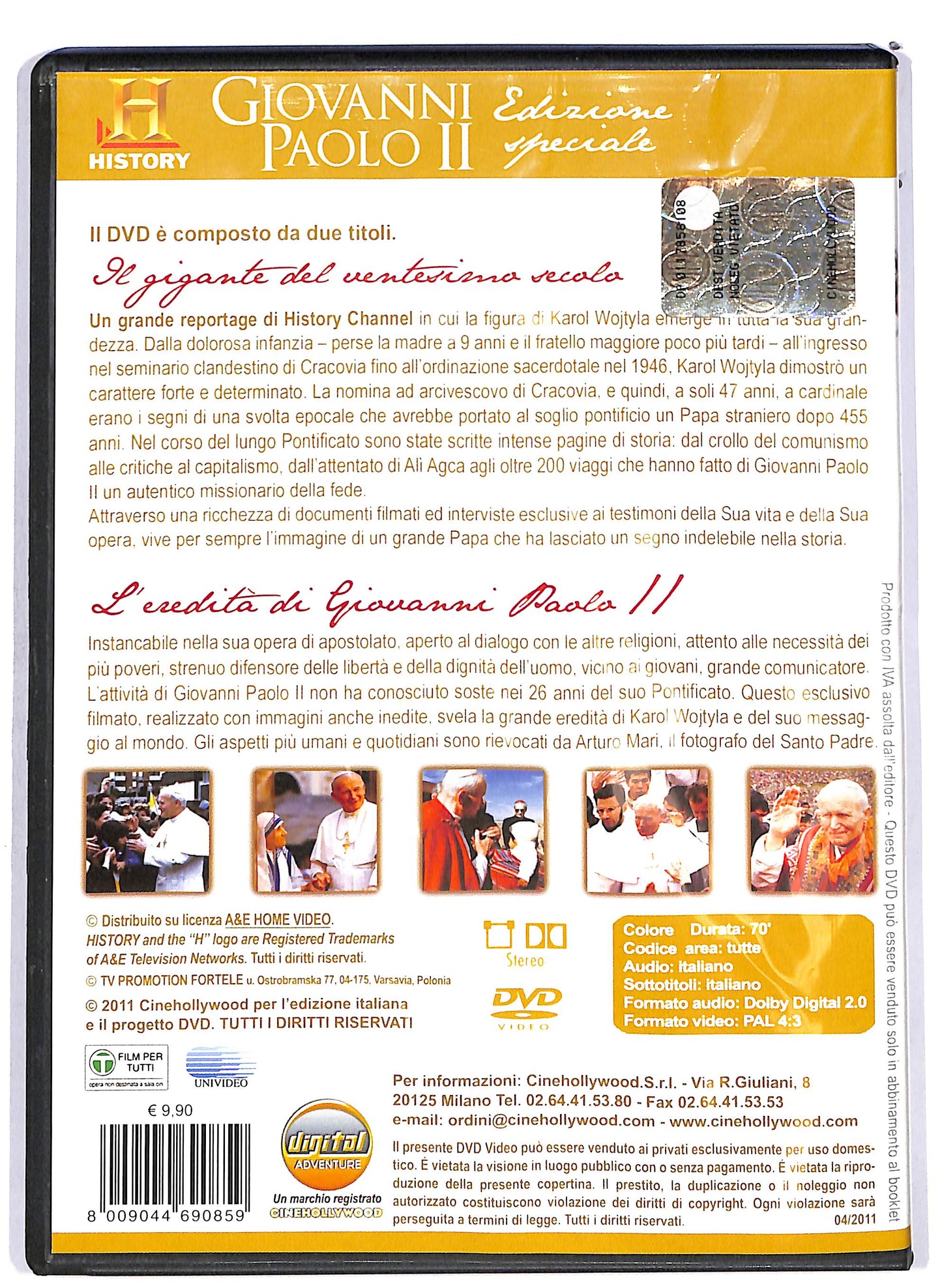EBOND Giovanni Paolo II DVD D698623
