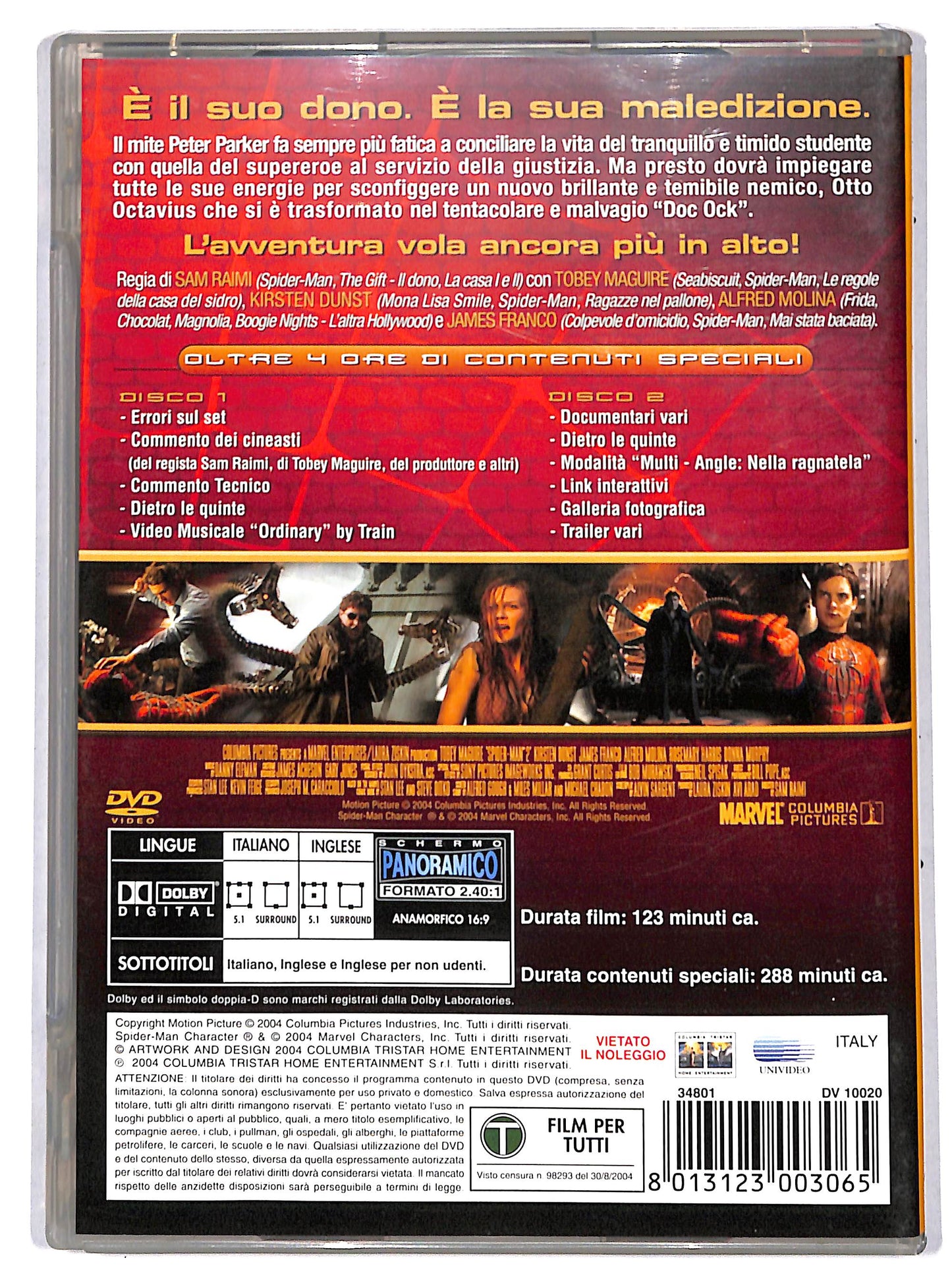 EBOND spider - man 2 DVD D698717