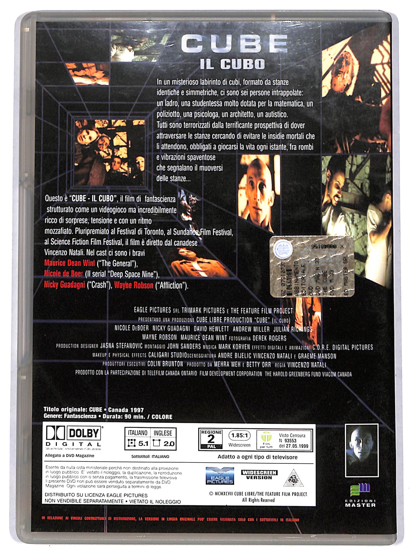 EBOND Cube - Il cubo  EDITORIALE DVD D698722