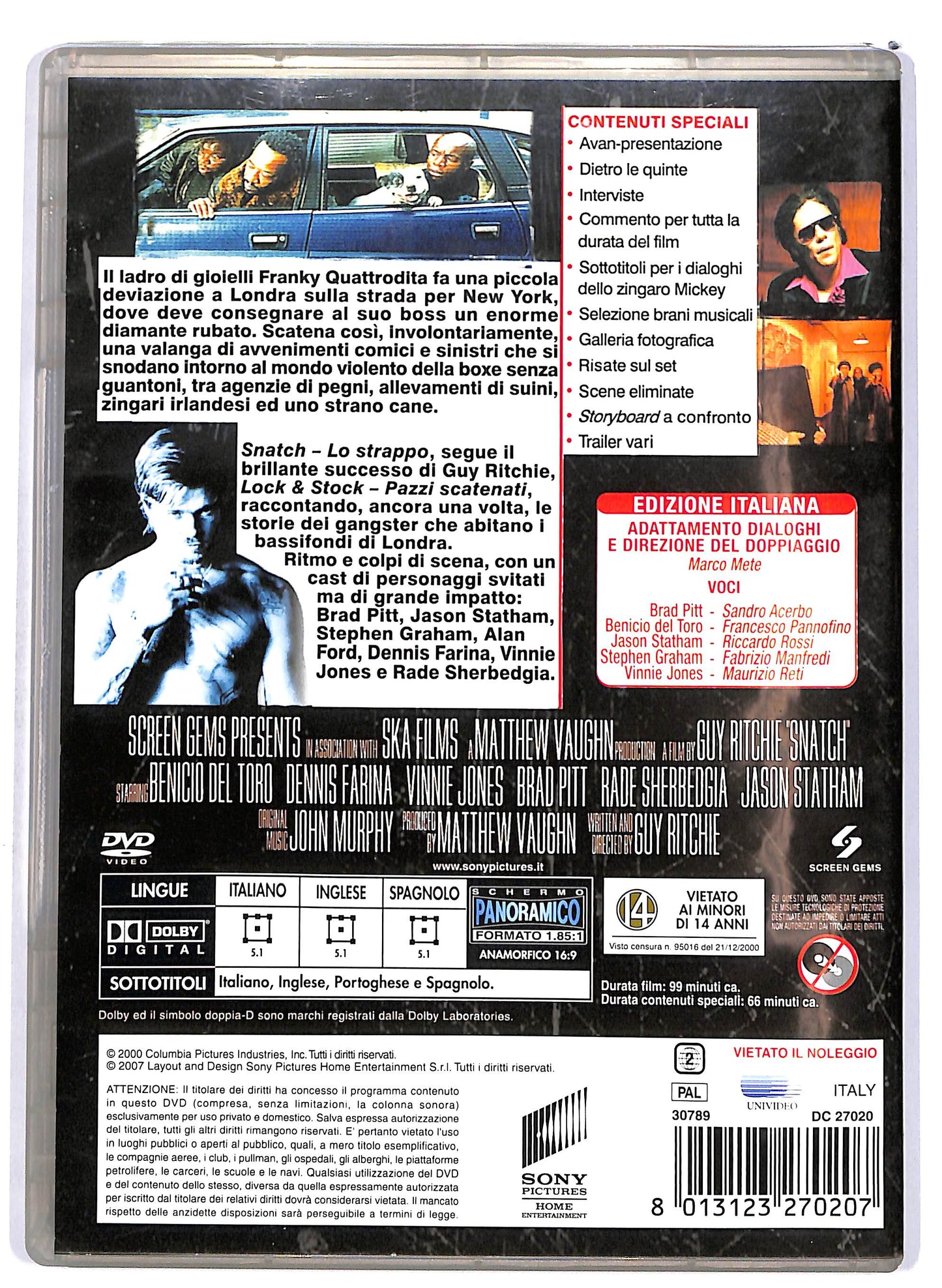 EBOND Snatch - Lo strappo  DVD D698822