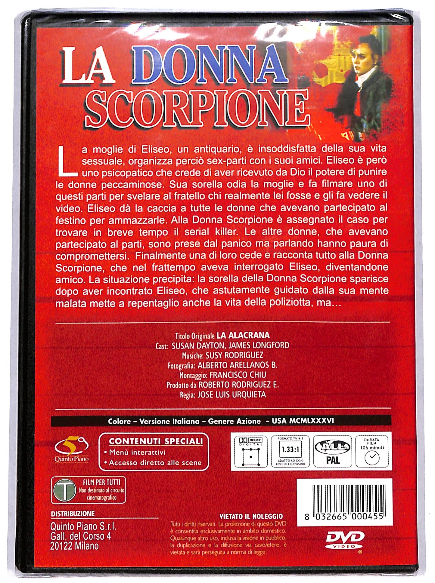 EBOND la donna scorpione DVD D698919