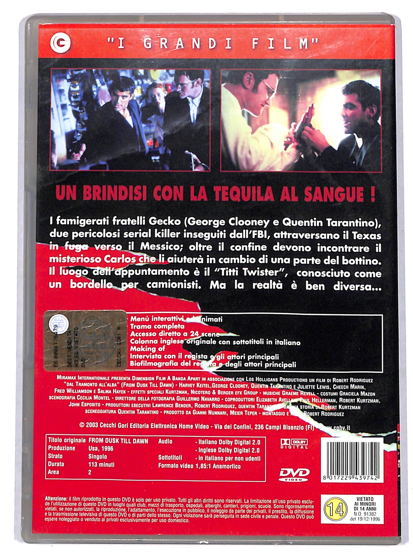 EBOND dal tramonto all'alba DVD D698930