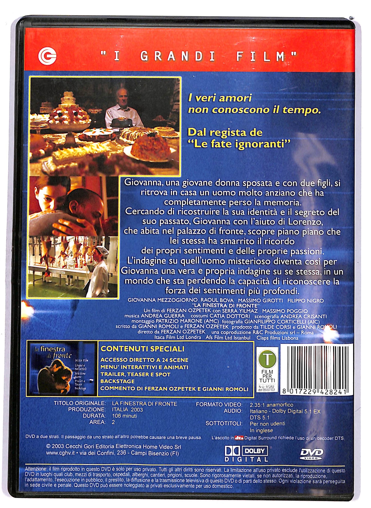 EBOND La finestra di fronte DVD D699044