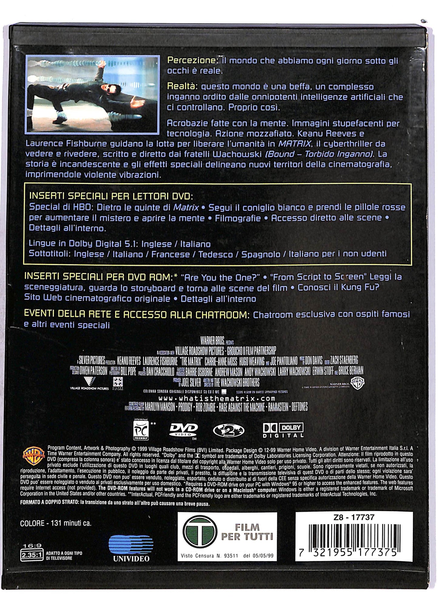 EBOND Matrix  SNAPPER DVD D699057