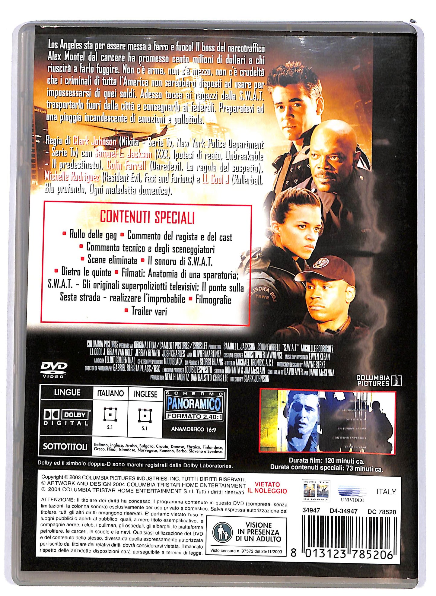 EBOND S.W.A.T. - Squadra speciale anticrimine DVD D699164