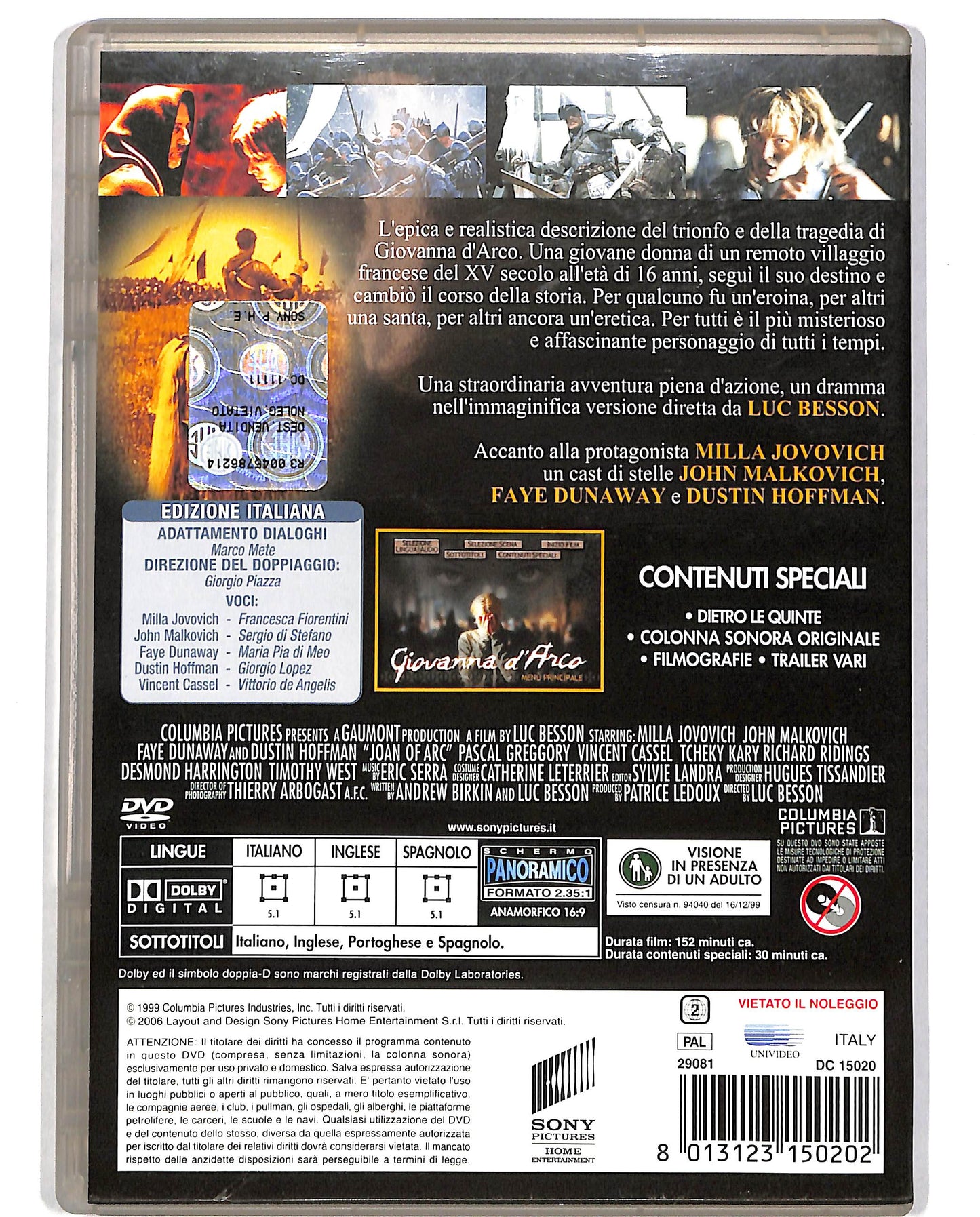 EBOND Giovanna d'Arco  DVD D699250