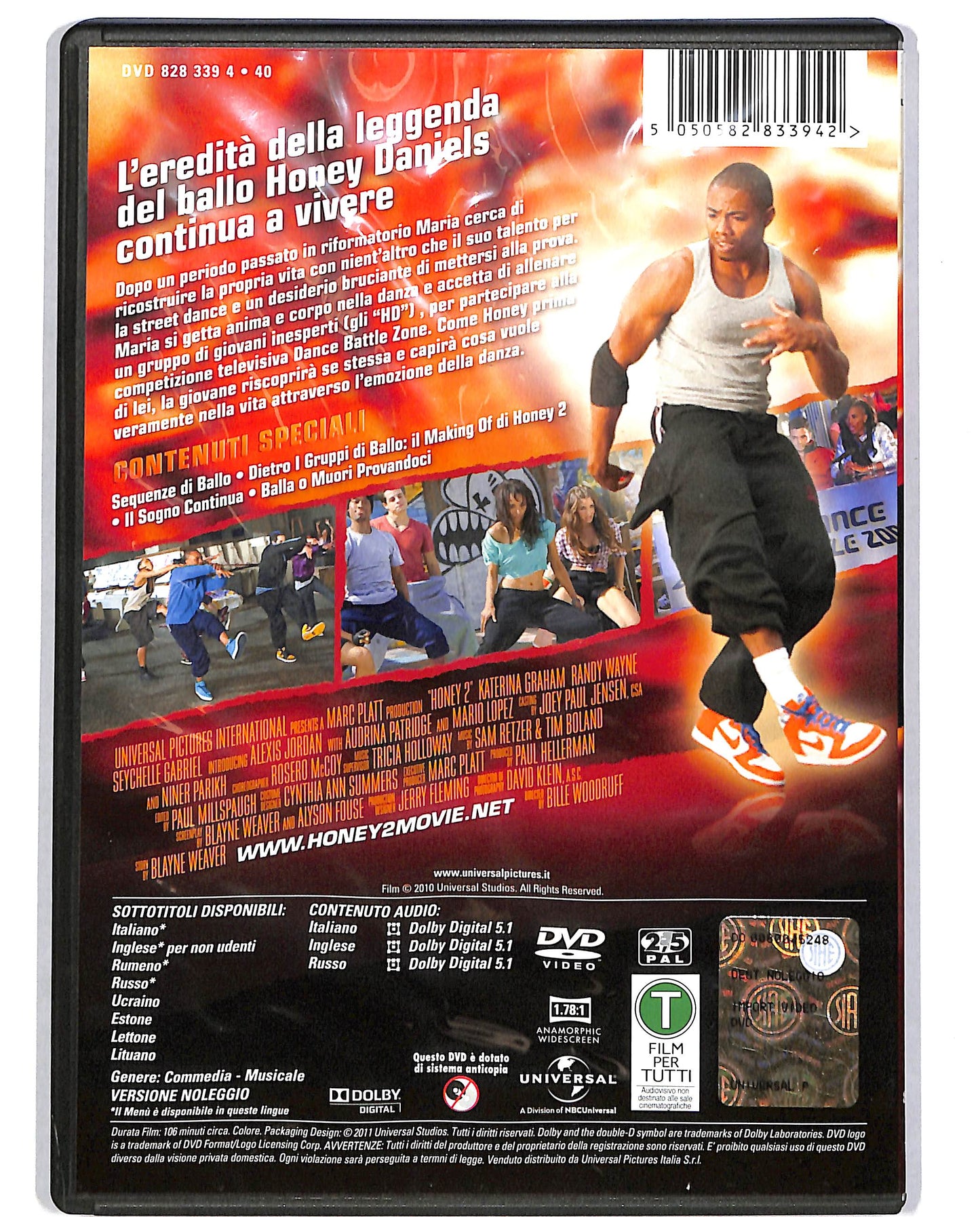 EBOND Honey 2 Lotta ad ogni passo DVD D699305