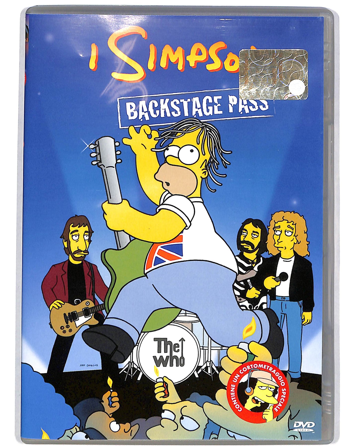 EBOND I Simpson Backstage pass  EDITORIALE  DVD D699314