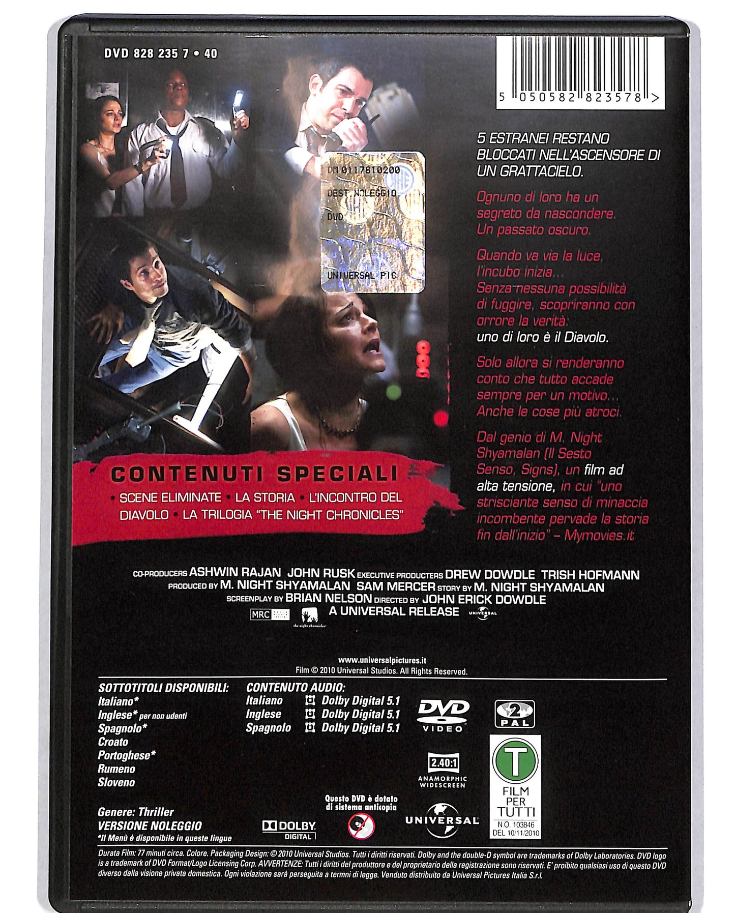 EBOND Devil (film) Noleggio DVD D699425