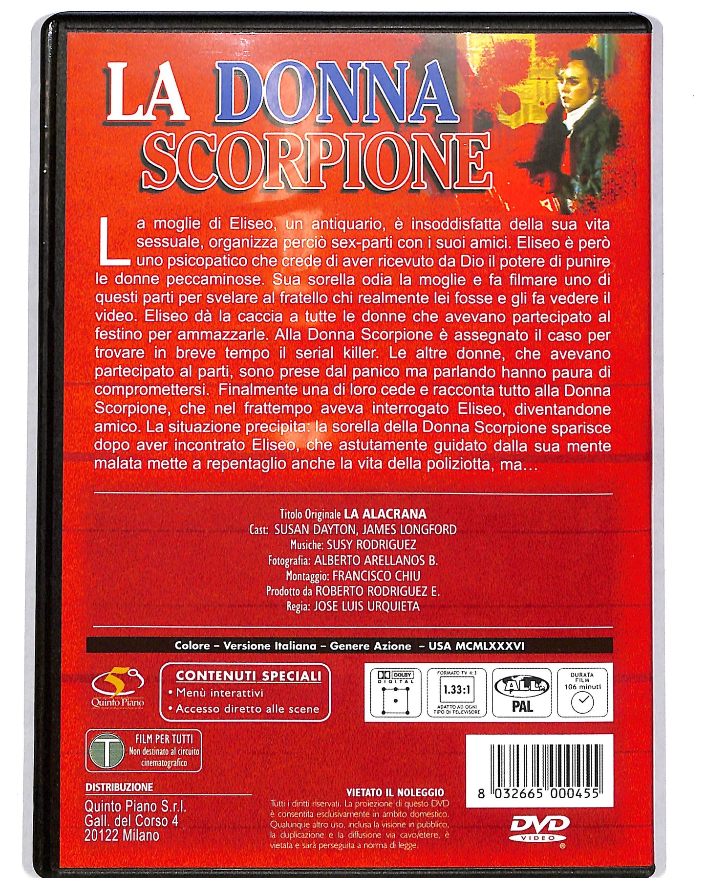EBOND La donna scorpione  DVD D699444