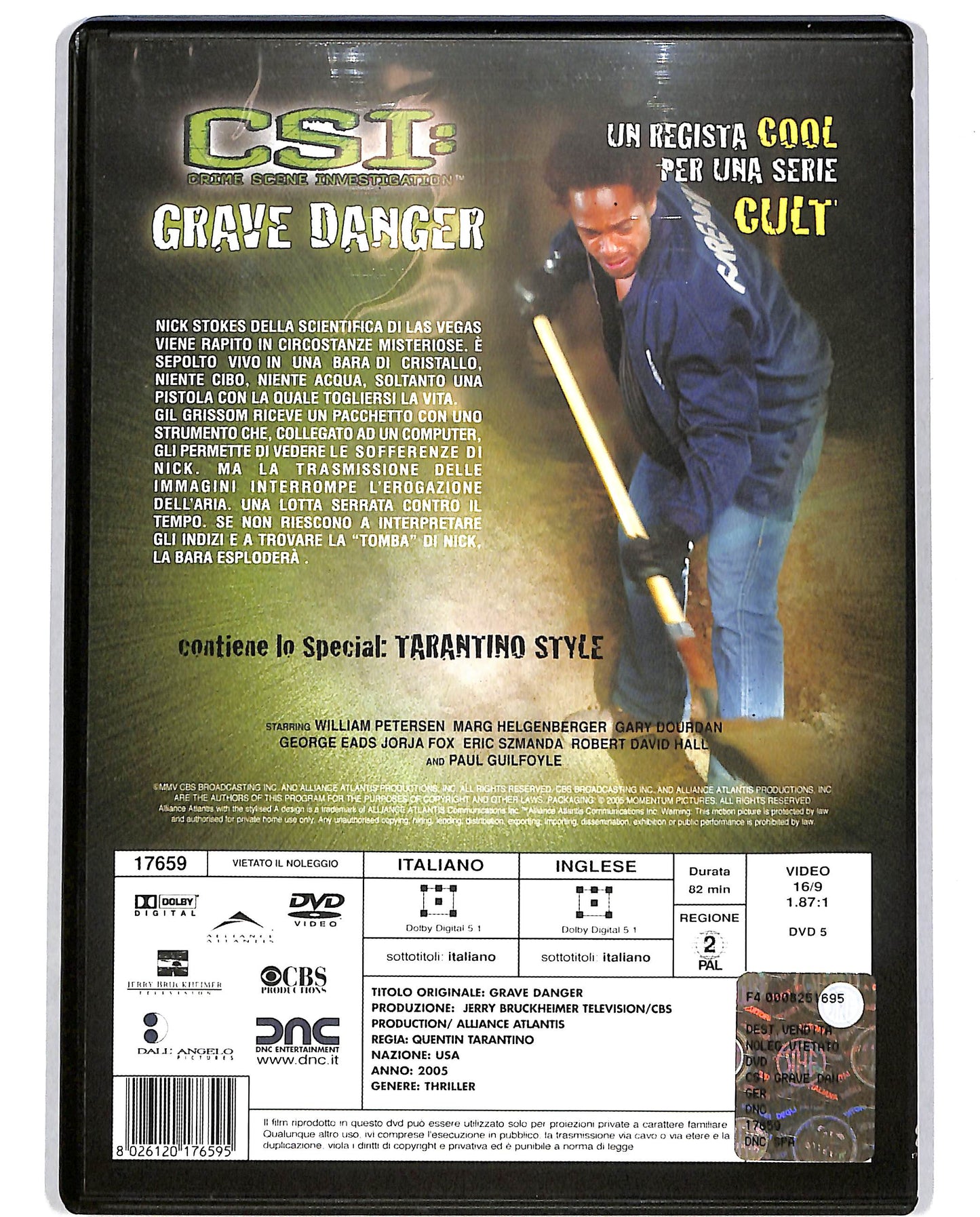 EBOND CSI : Grave Danger  DVD D699524