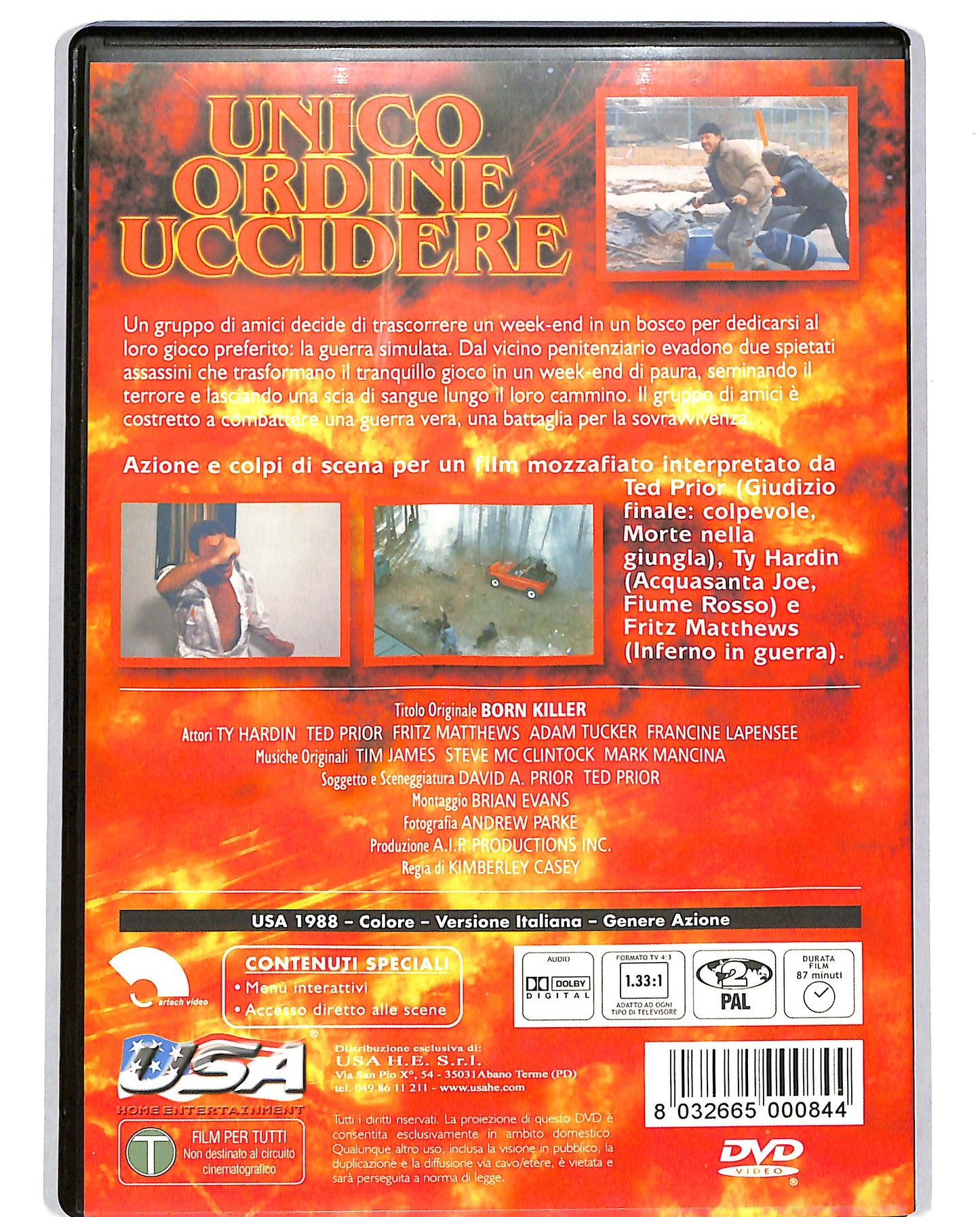 EBOND Unico oedine uccidere DVD D699525