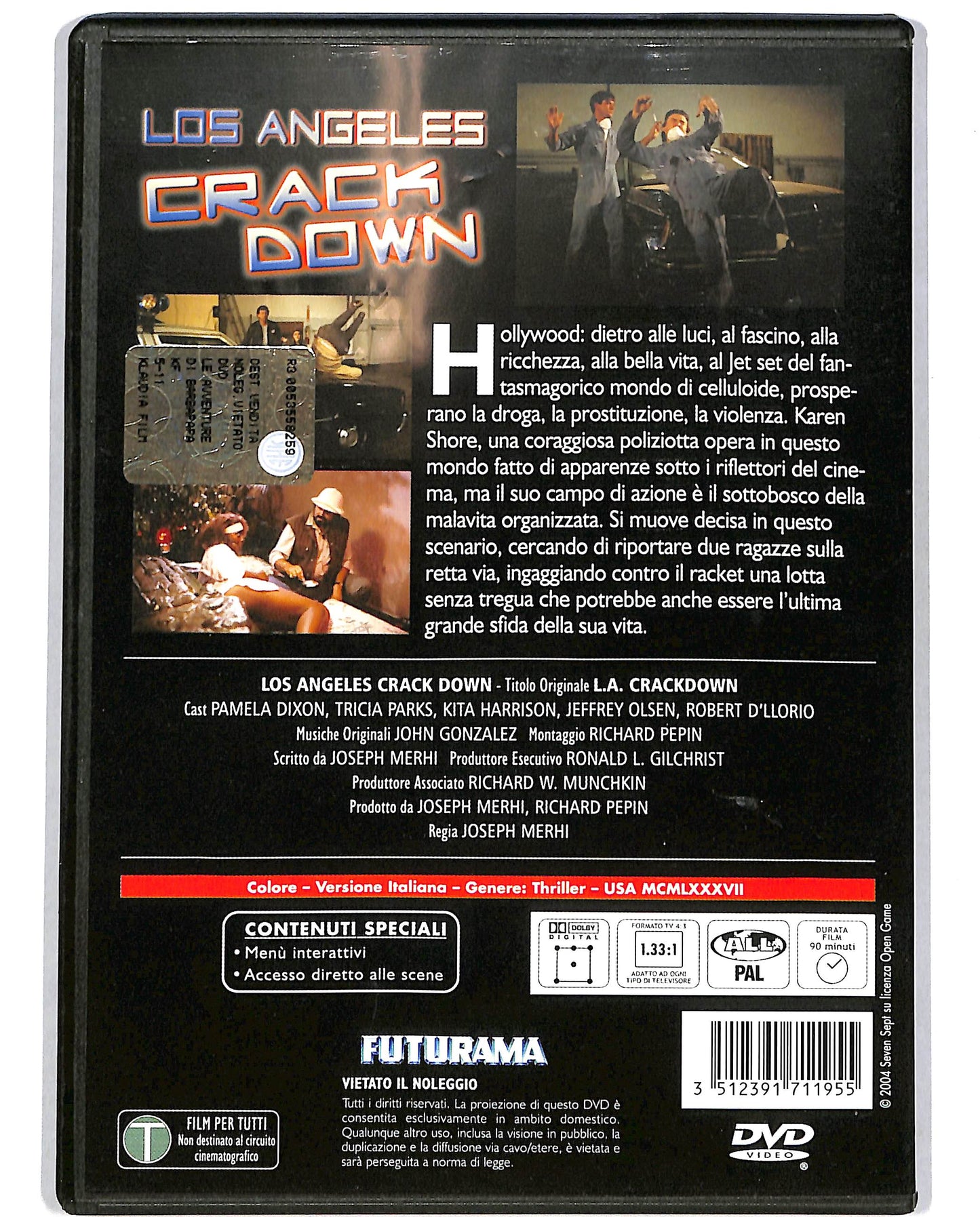 EBOND Los Angeles Crck down  DVD D699645