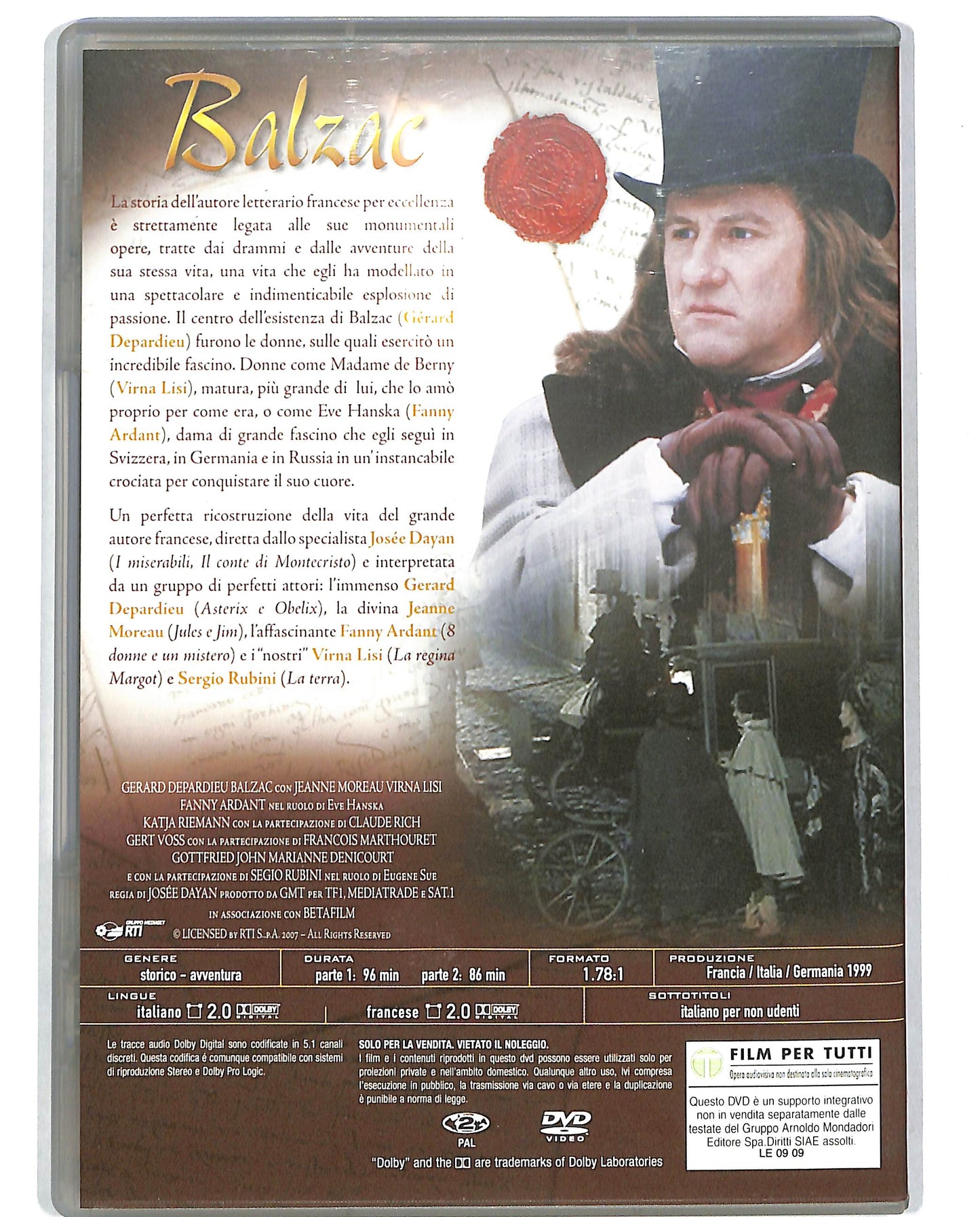 EBOND Balzac EDITORIALE DVD D699654