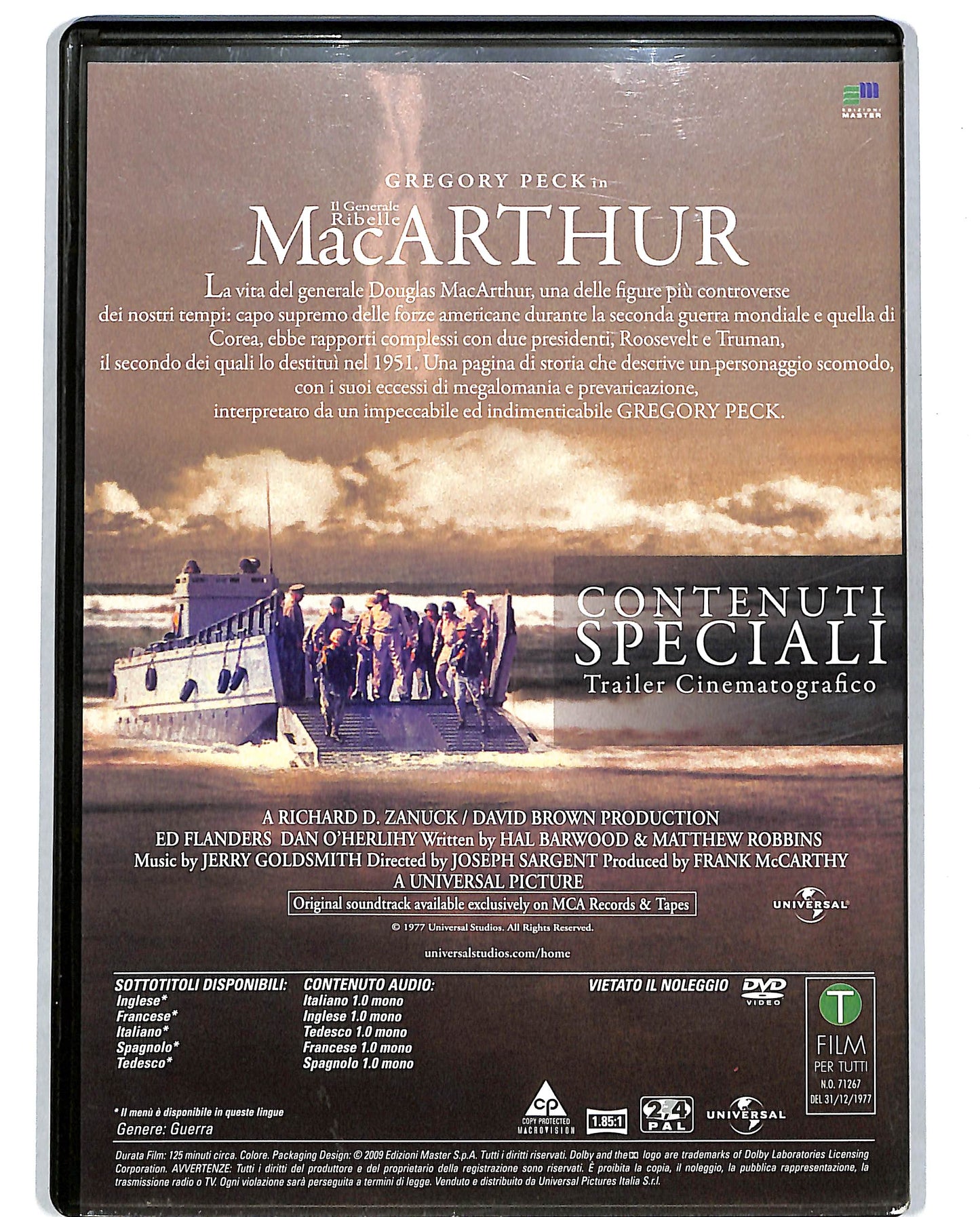 EBOND MacArthur il generale ribelle EDITORIALE DVD D699758