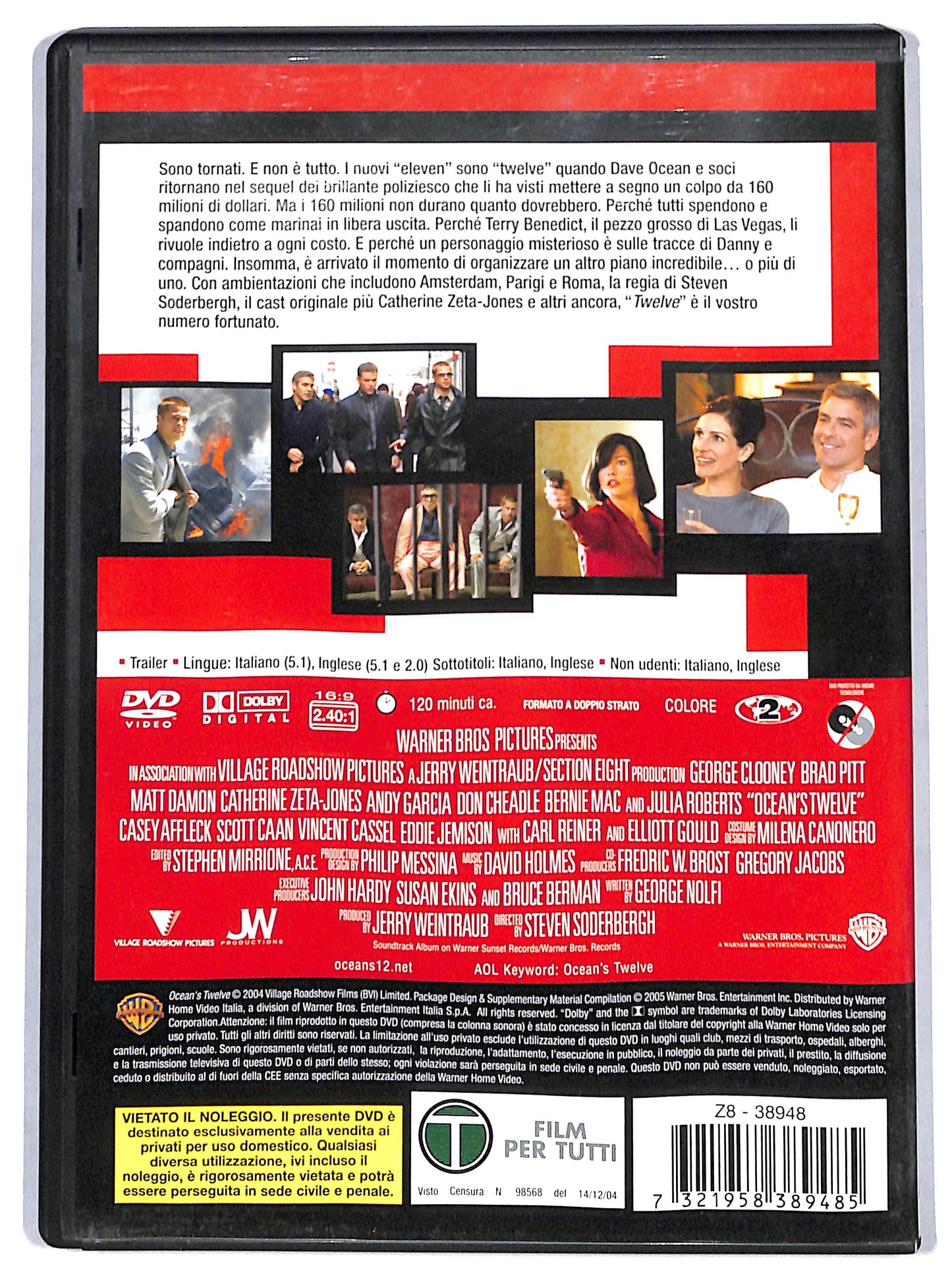 EBOND ocean's twelve DVD D699932