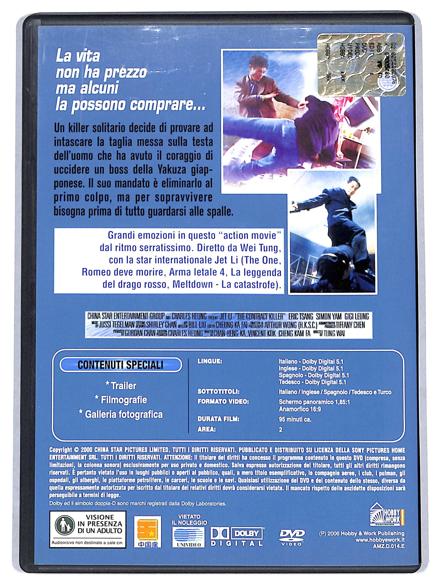 EBOND contract killer  EDITORIALE DVD D699935
