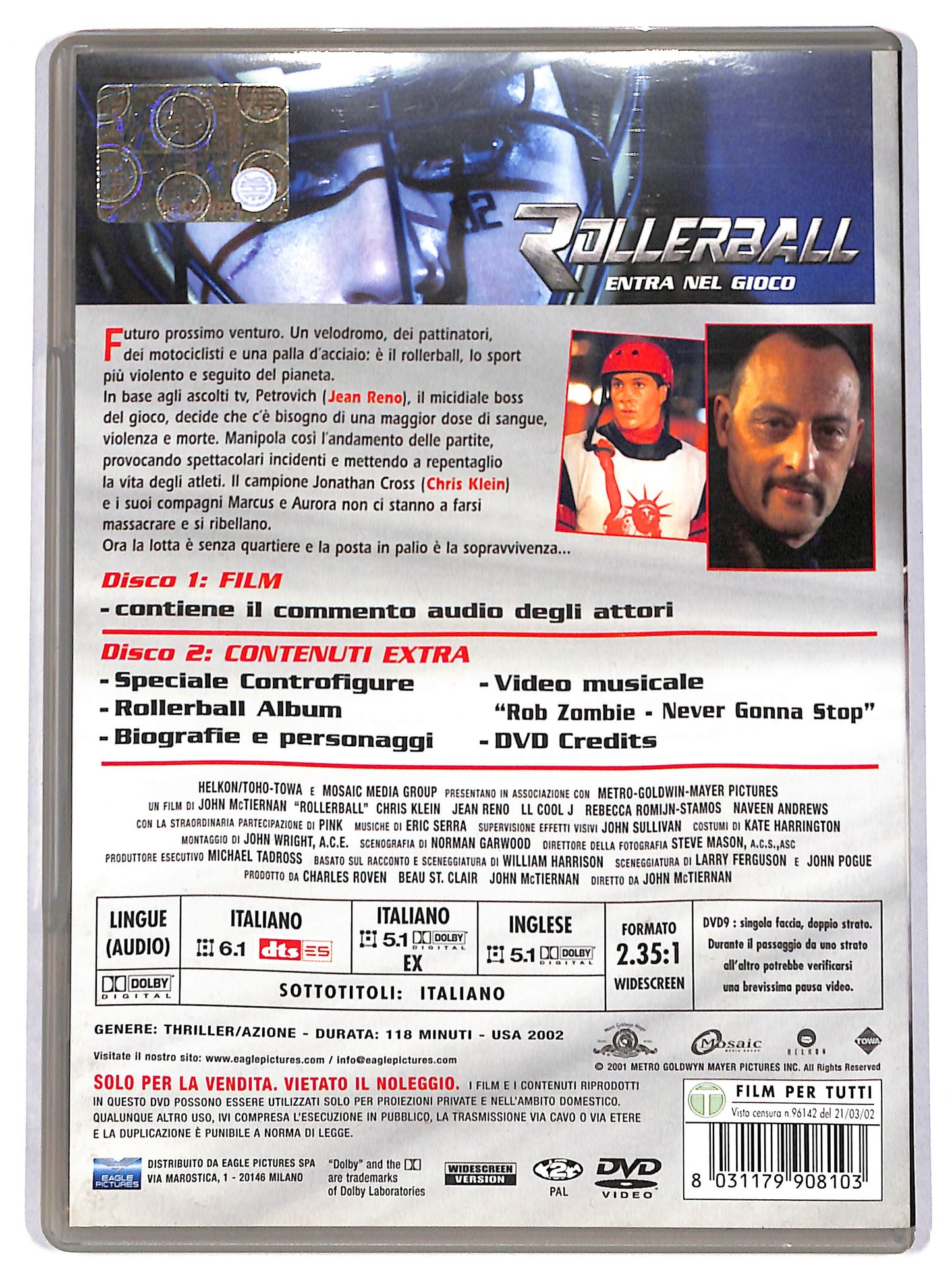 EBOND rolleball - entra nel gioco DVD D700010