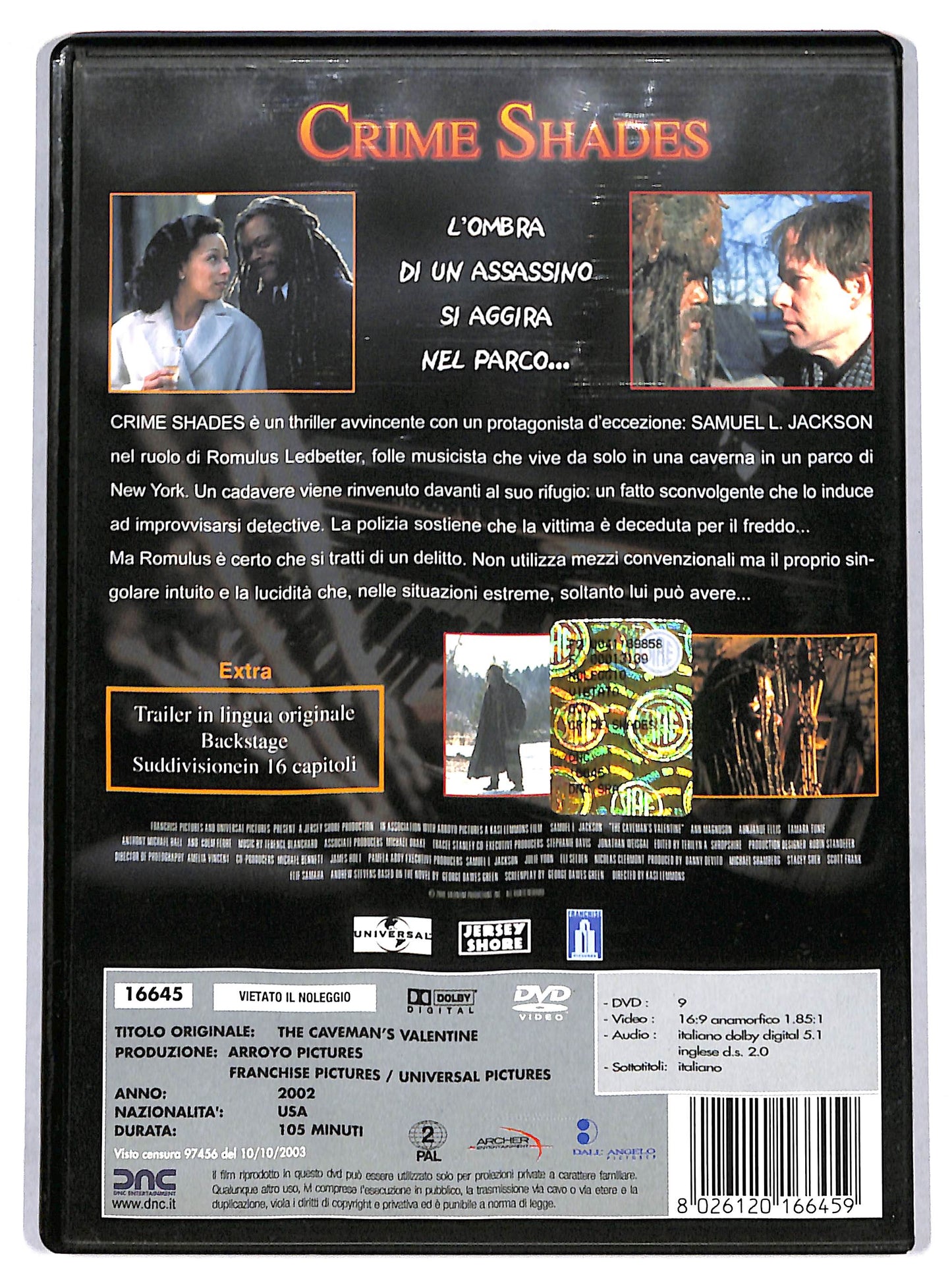 EBOND crime shades DVD D700039