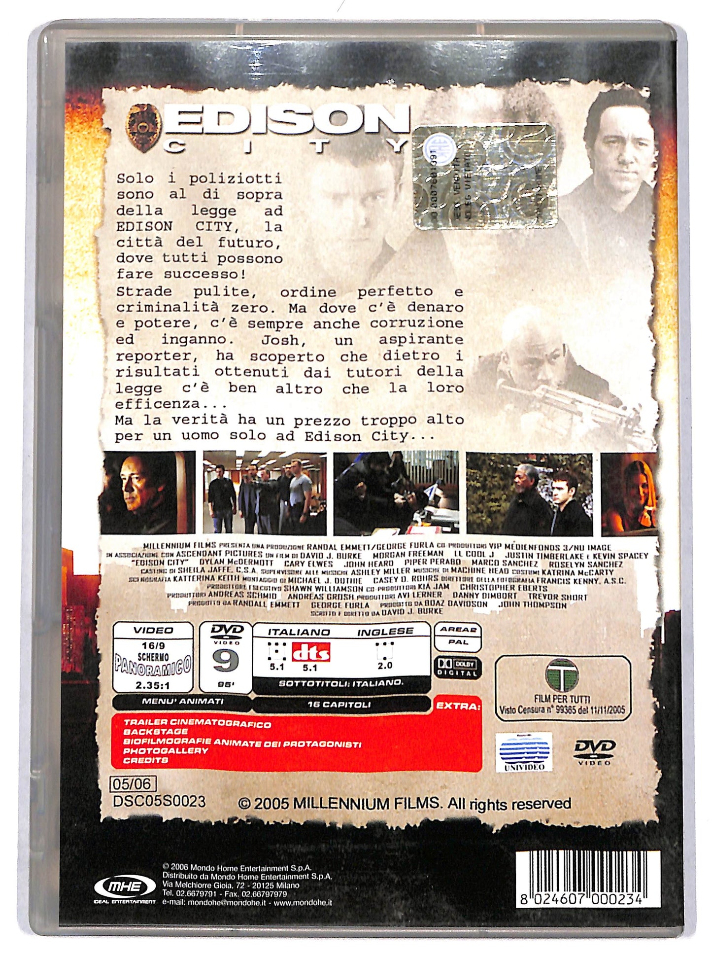 EBOND edison city DVD D700041