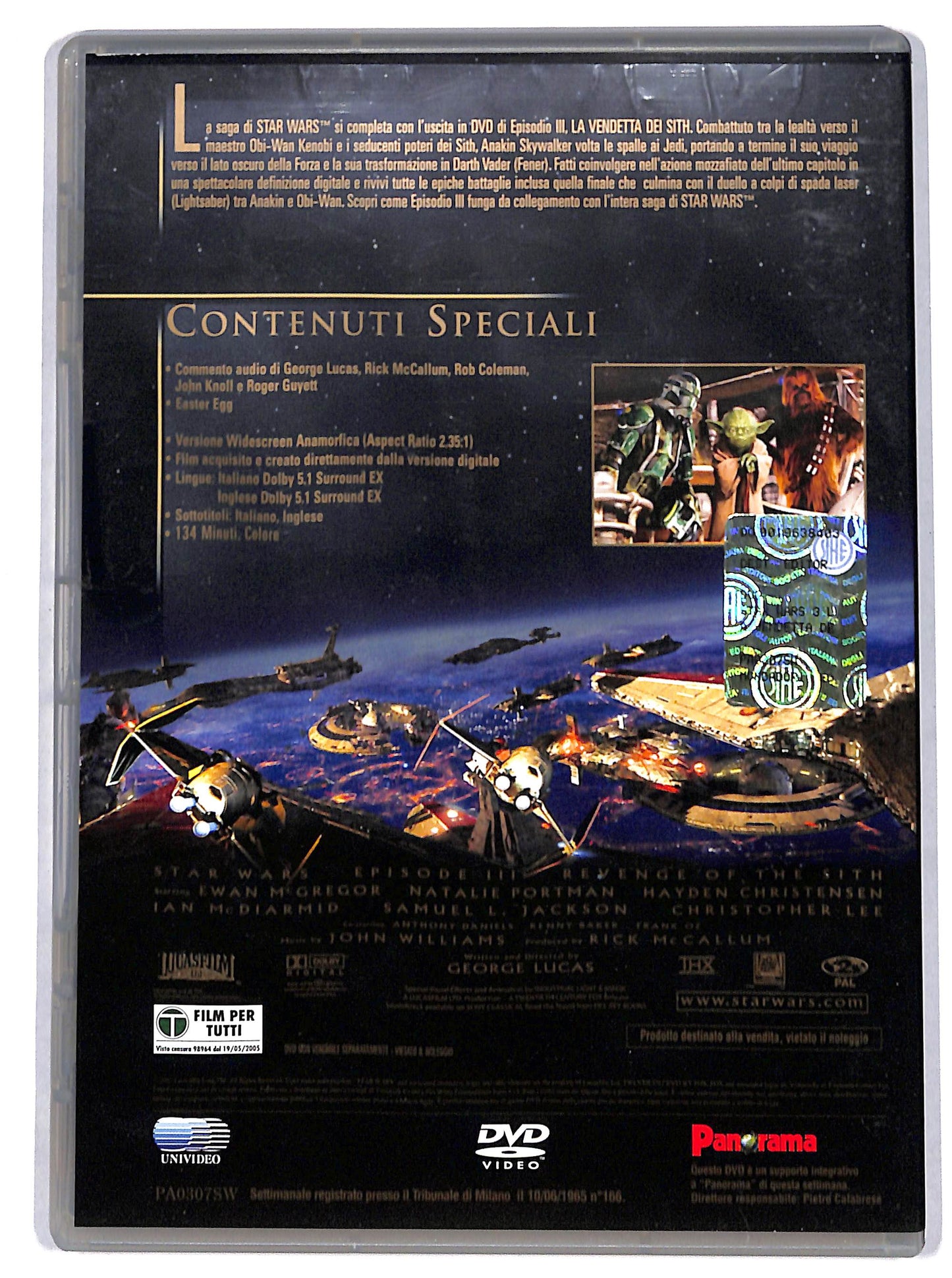 EBOND Star Wars III - La Vendetta Dei Sith  EDITORIALE DVD D700050