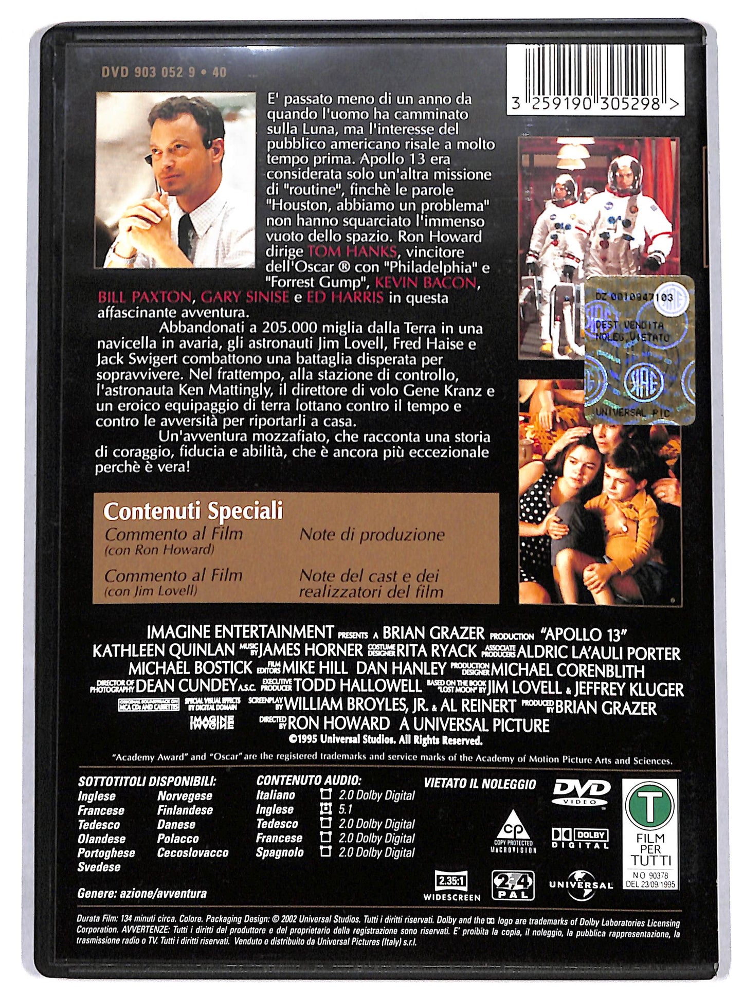 EBOND Apollo 13 DVD D700101