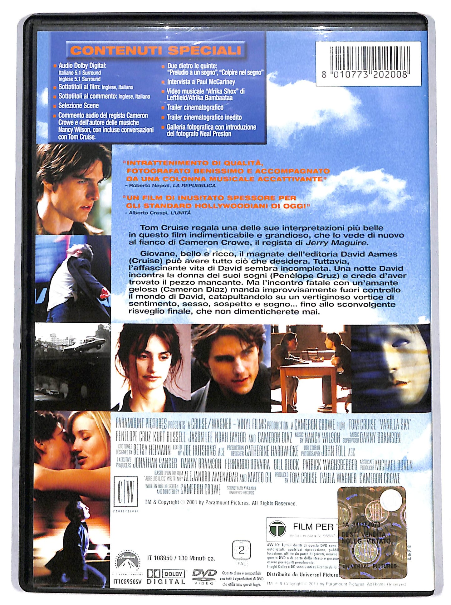 EBOND vanilla sky DVD D700118