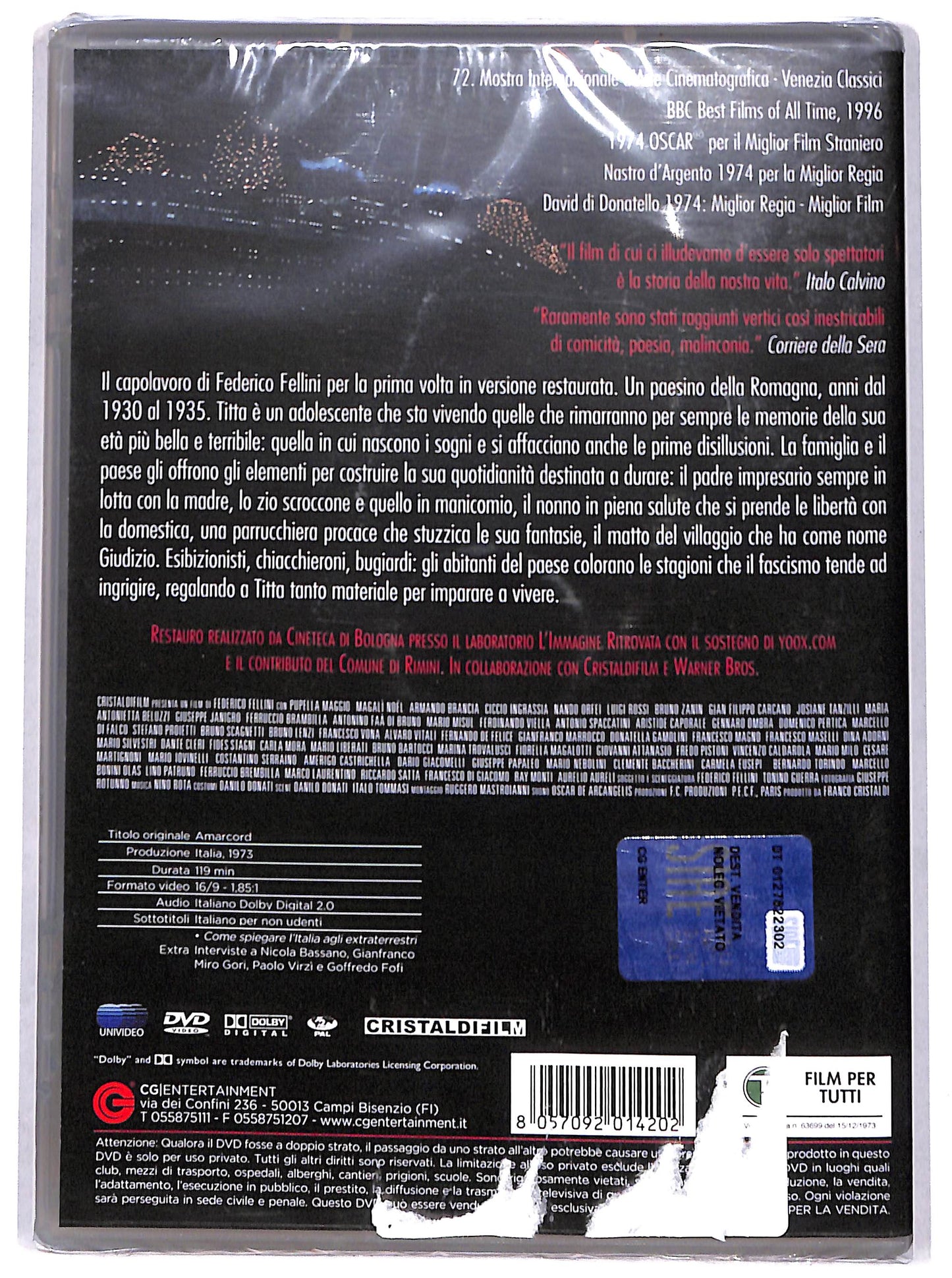 EBOND Amarcord DVD D700352